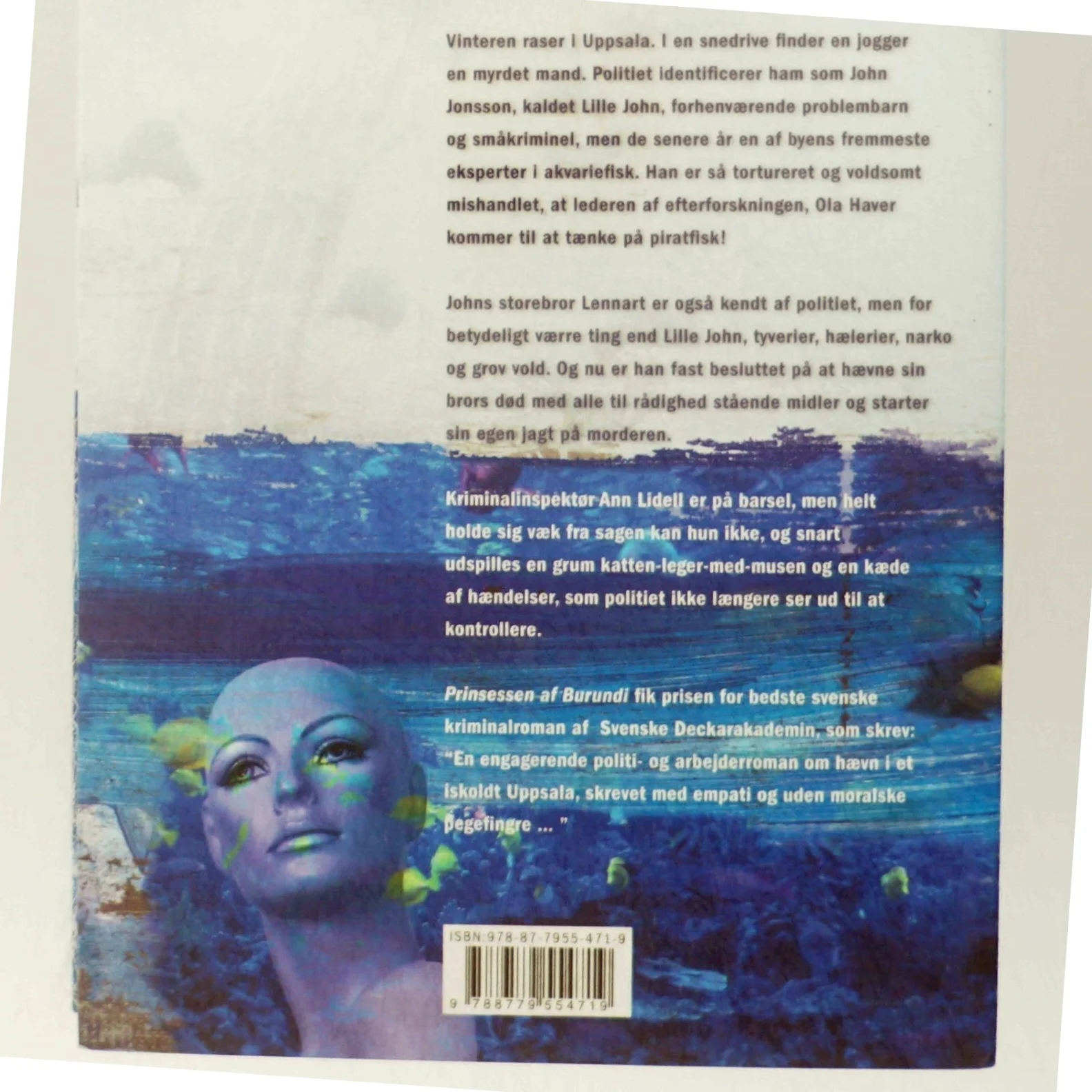 Prinsessen af Burundi : kriminalroman af Kjell Eriksson (Bog)