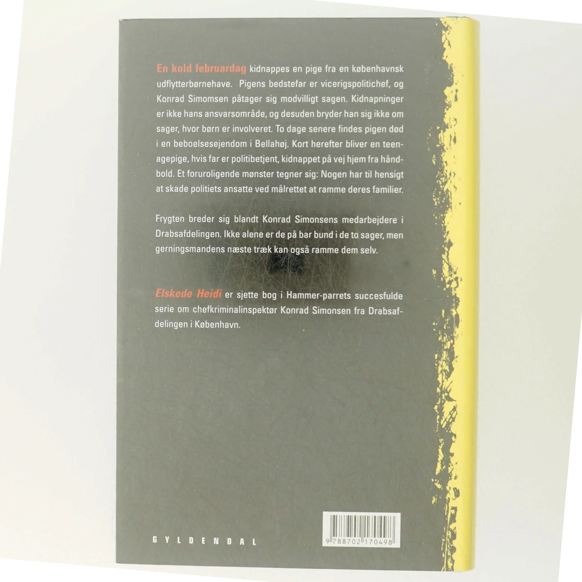 'Elskede Heidi: kriminalroman' af Lotte Hammer (bog)