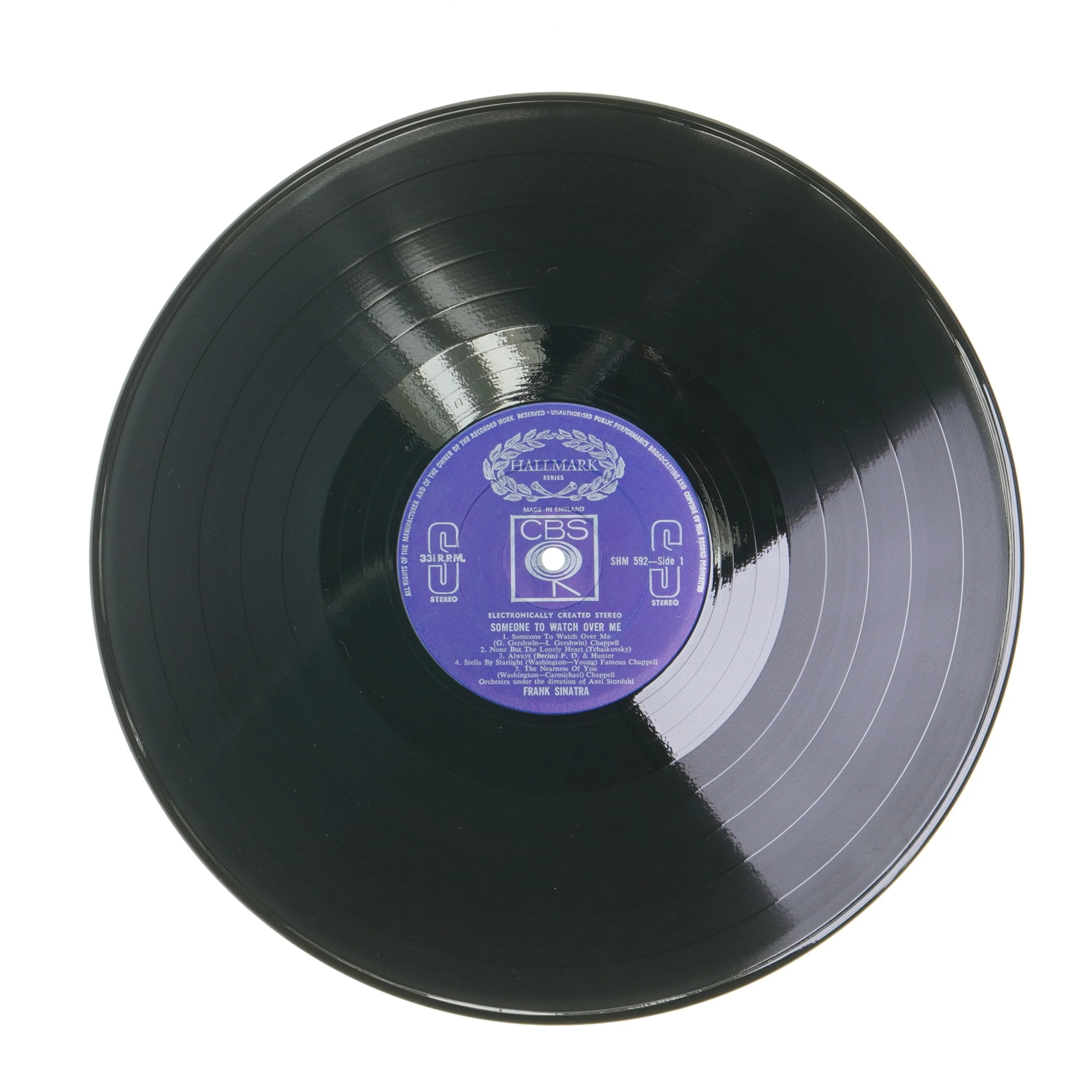 Frank Sinatra LP - Someone to Watch Over Me fra CBS