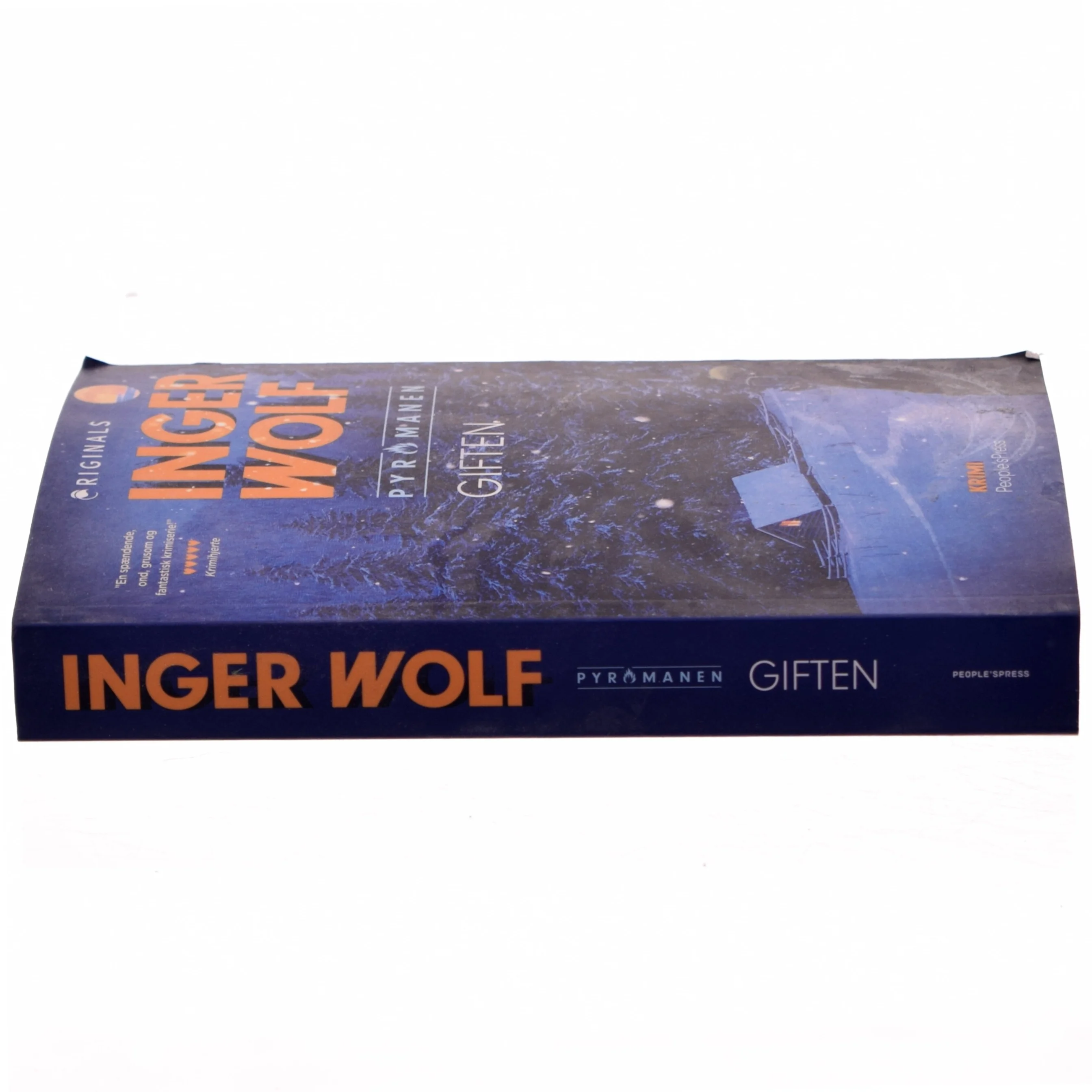 Giften : krimi af Inger Wolf (Bog)