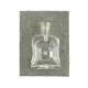 Glasflaske fra Holmegaard (str. LBH: 10x6x16 cm )
