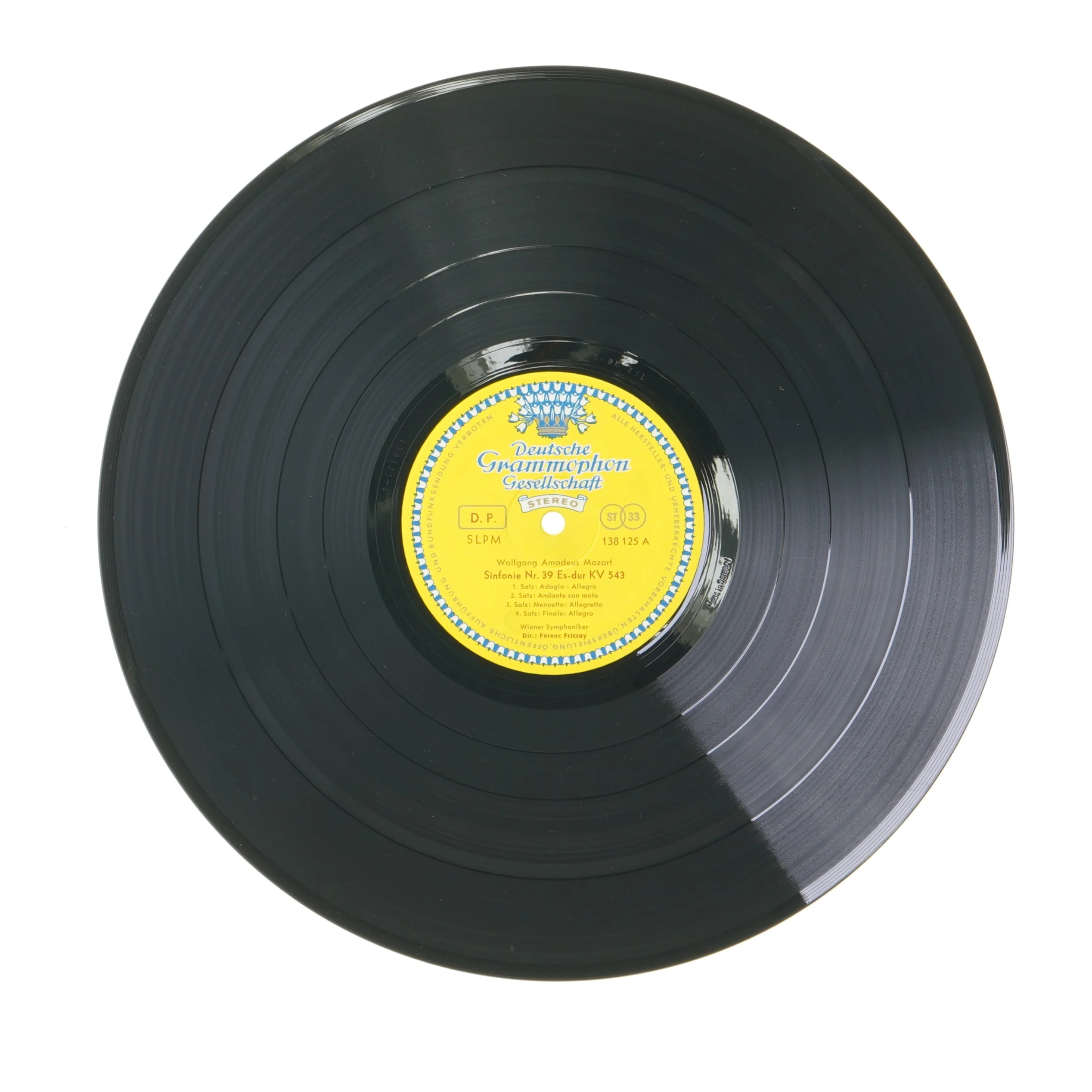 Mozart LP - Sinfonien Nr. 39 & 40 fra Deutsche Grammophon