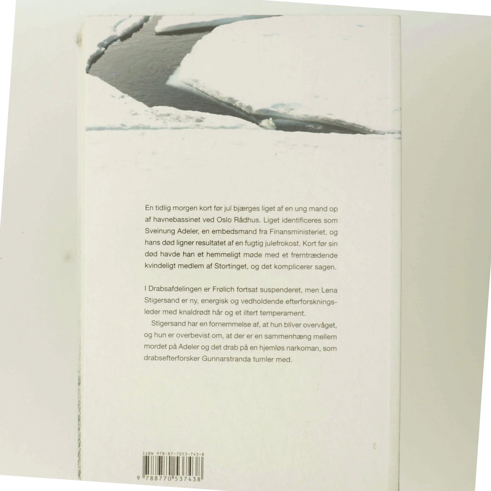 Isbaderen af Kjell Ola Dahl (Bog)