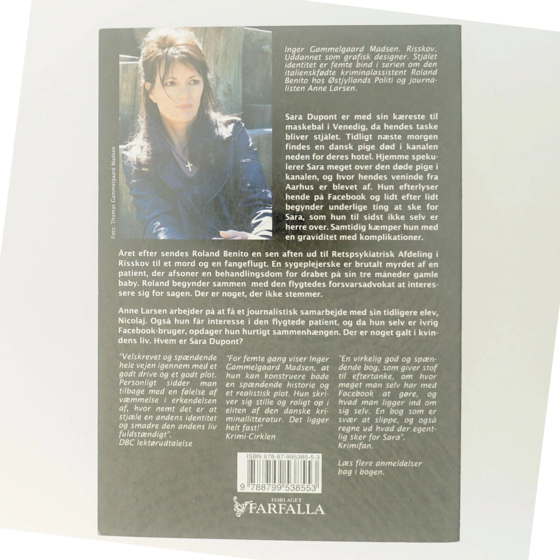 Stjålet identitet : kriminalroman af Inger Gammelgaard Madsen (Bog)