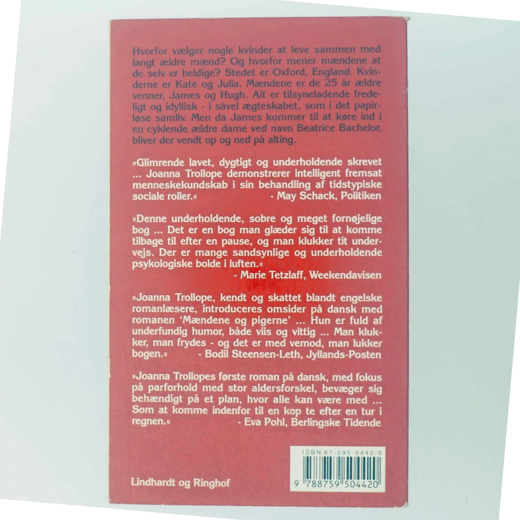 Mændene og pigerne af Joanna Trollope (Bog)