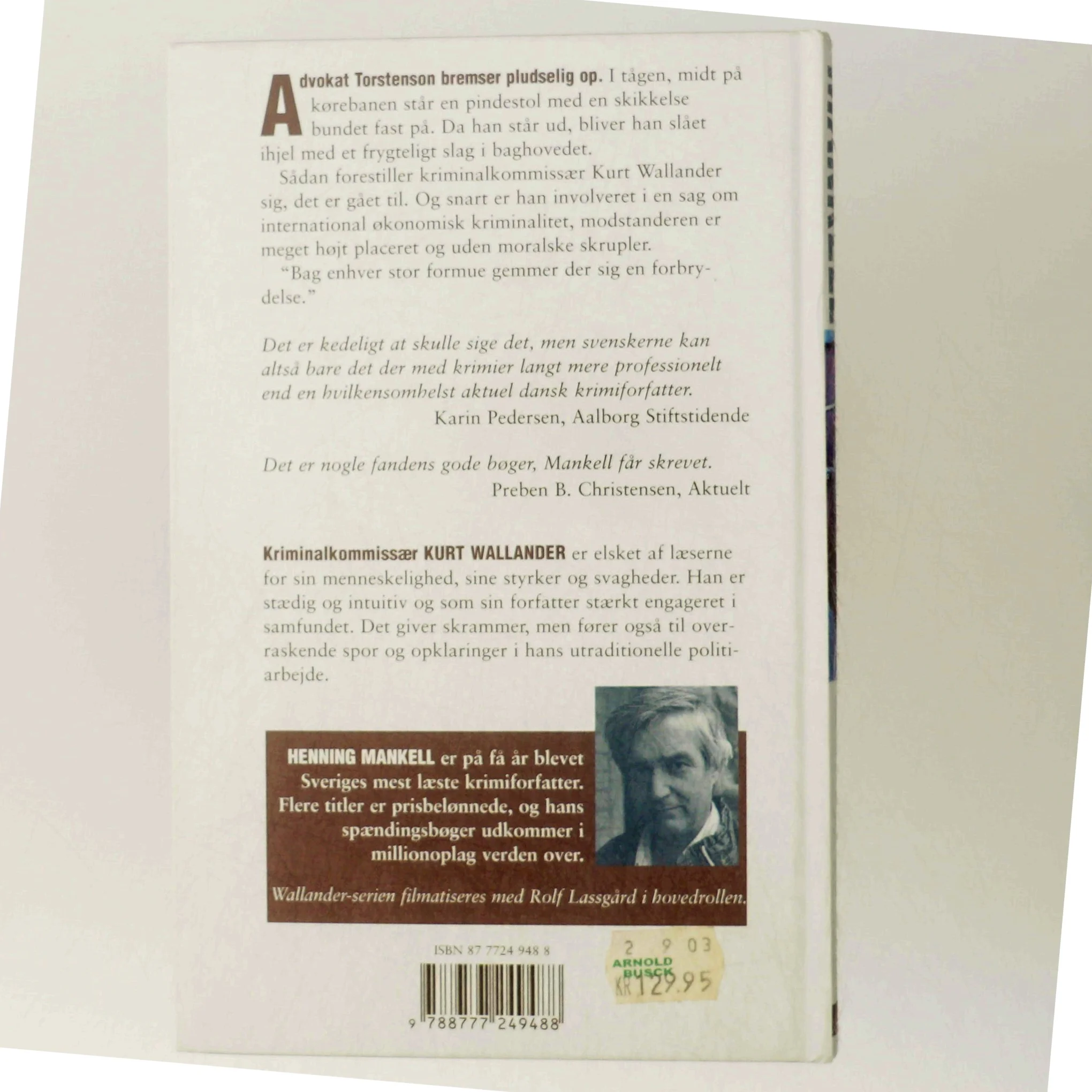 Skyggerne af Henning Mankell (Bog)