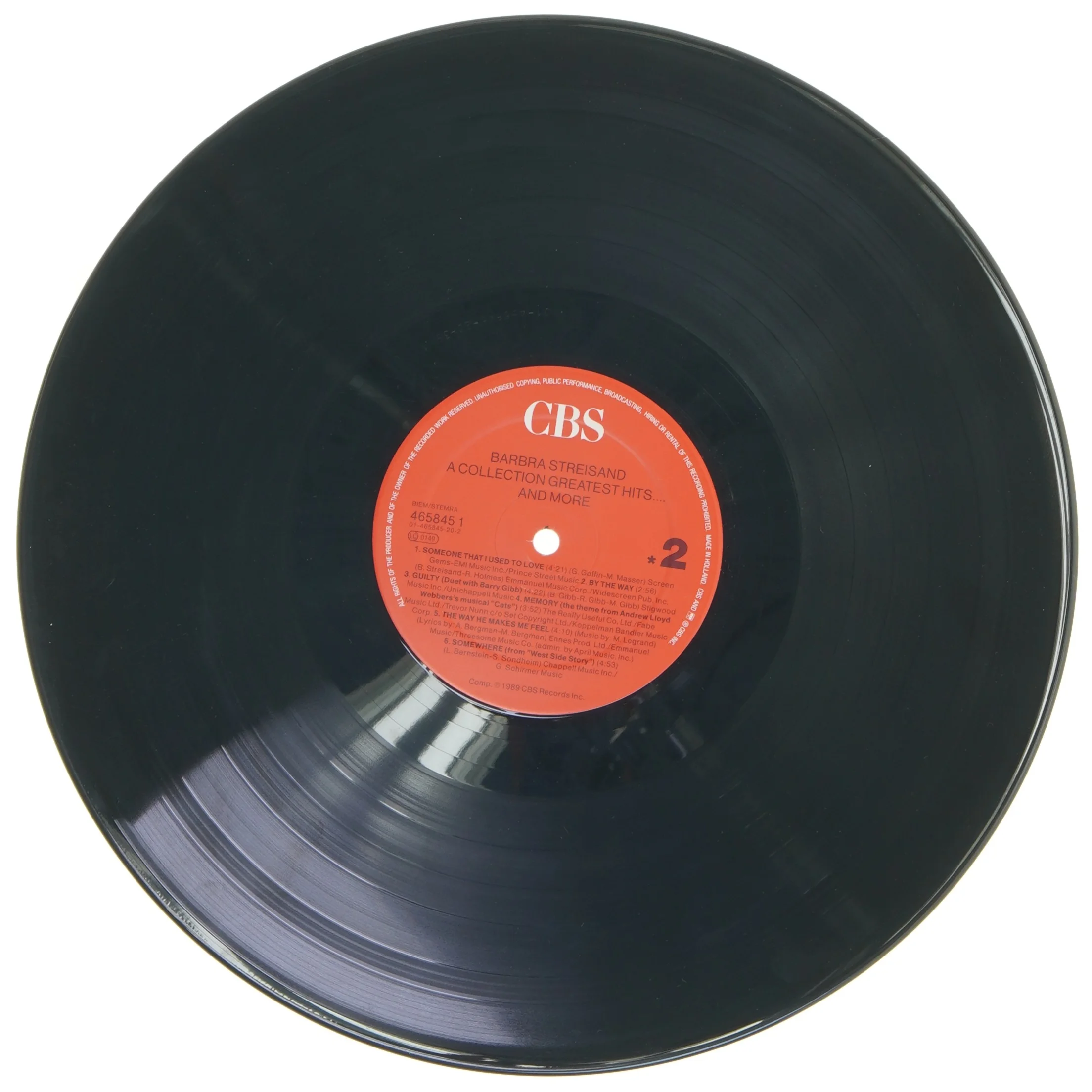 Barbra Streisand - A Collection: Greatest Hits...and More LP fra CBS