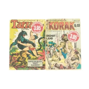 Tegneserier af Edgar Rice Burroughs (2 stk)