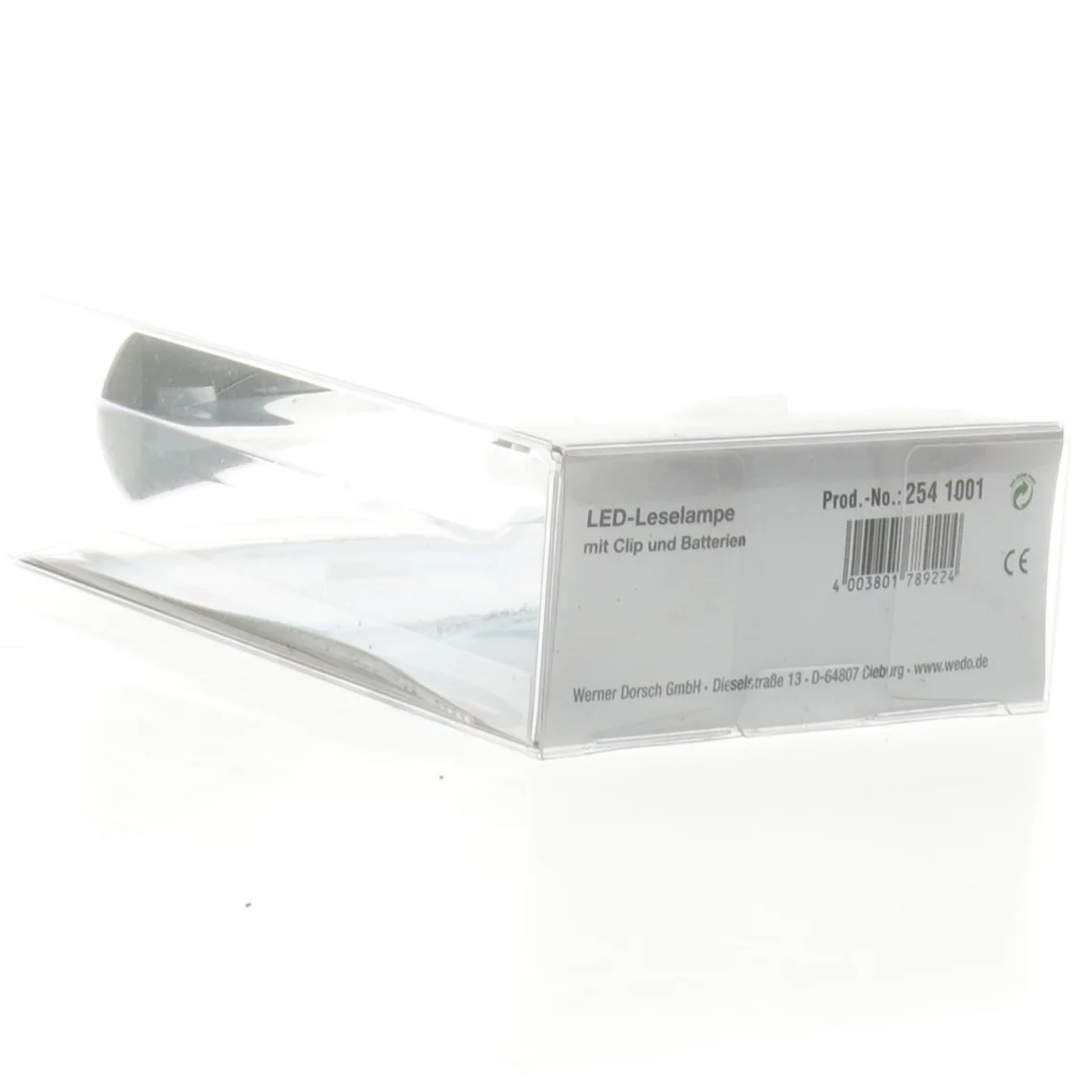 LED Læselampe med Klip (str. 3 x 8 x 14 cm)