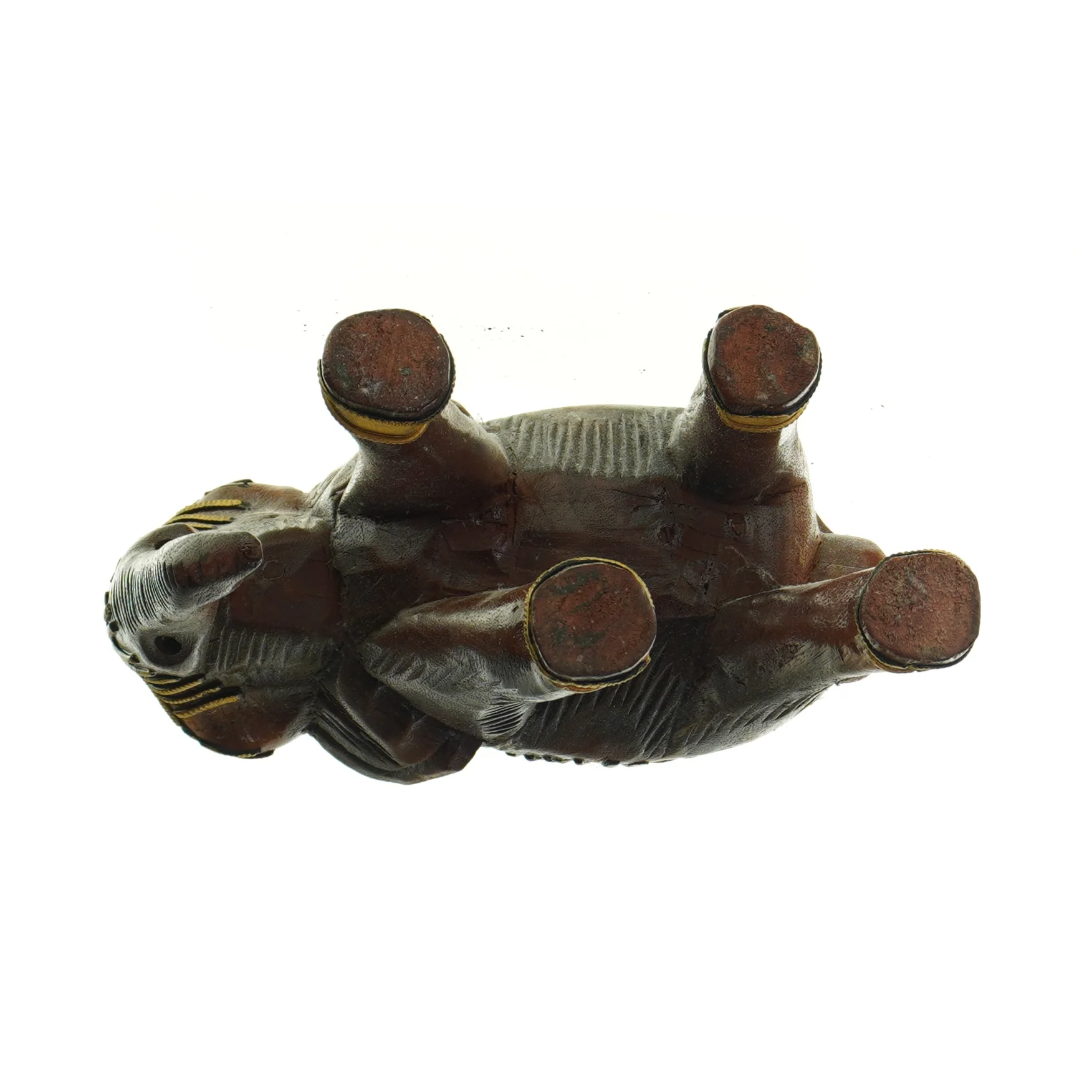 Dekorativ elefantfigur (str. LBH: 22x10x18cm)