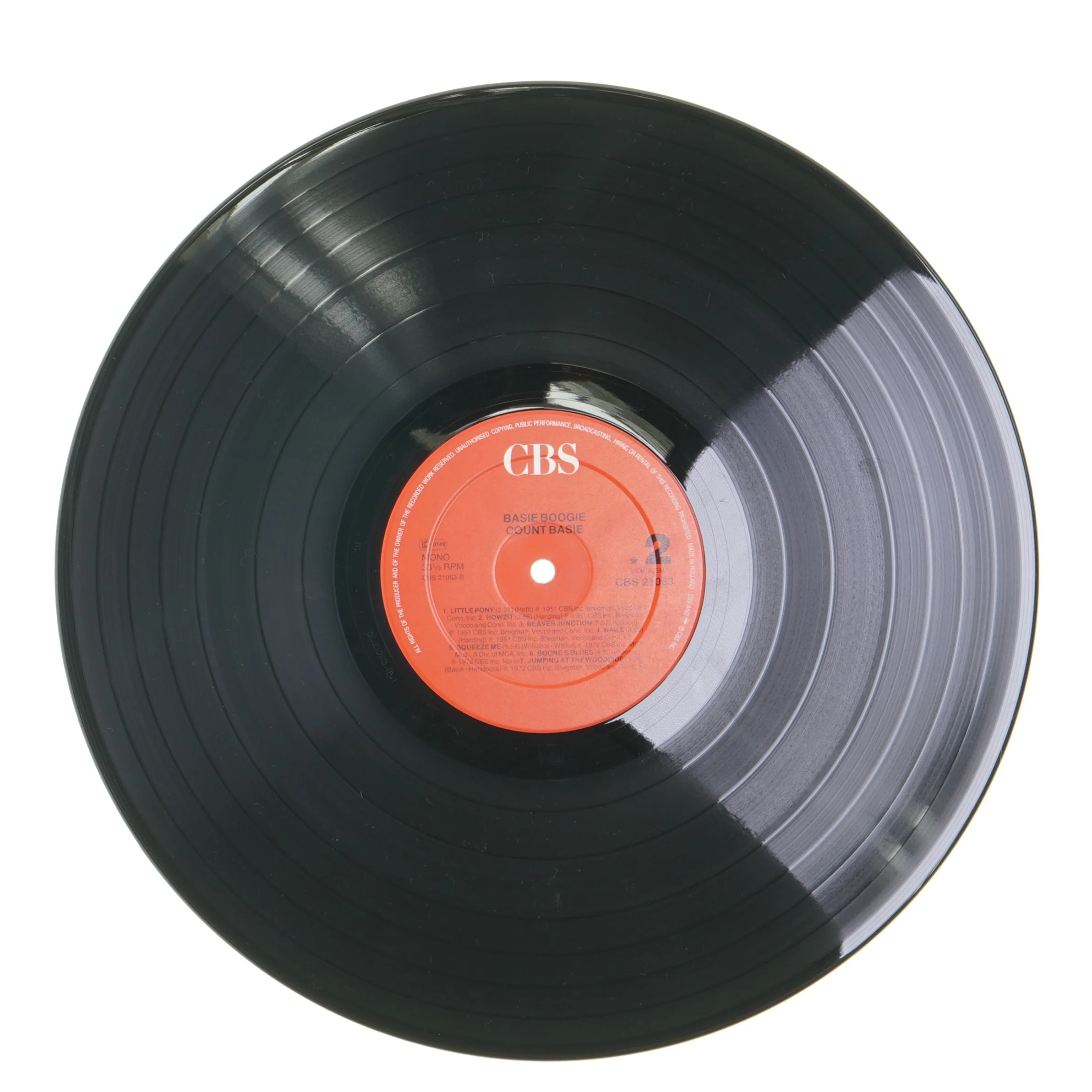 Basie Boogie LP af Count Basie fra CBS