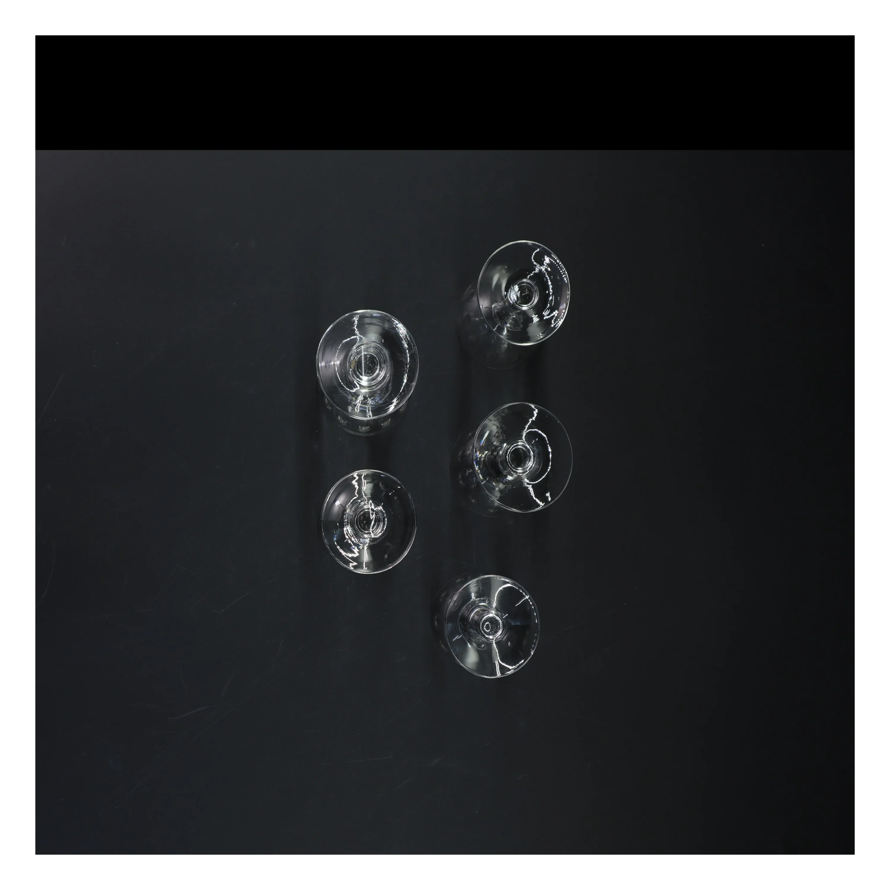 Vin glas sæt, 5 styk (str. 10 cm. 5 styk)