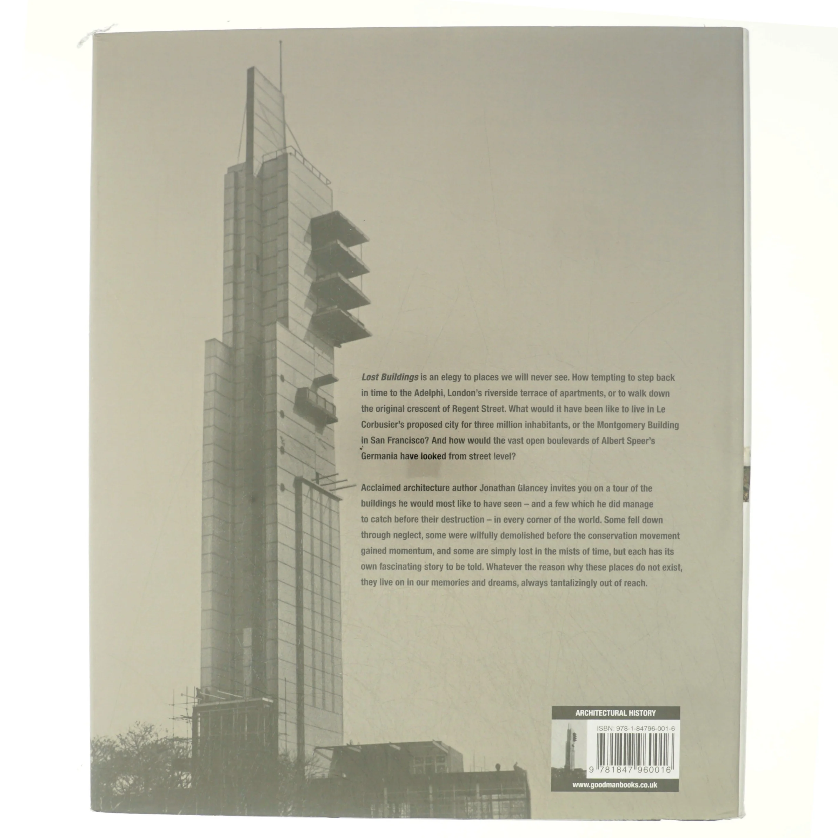 Lost Buildings af Jonathan Glancey (Bog)