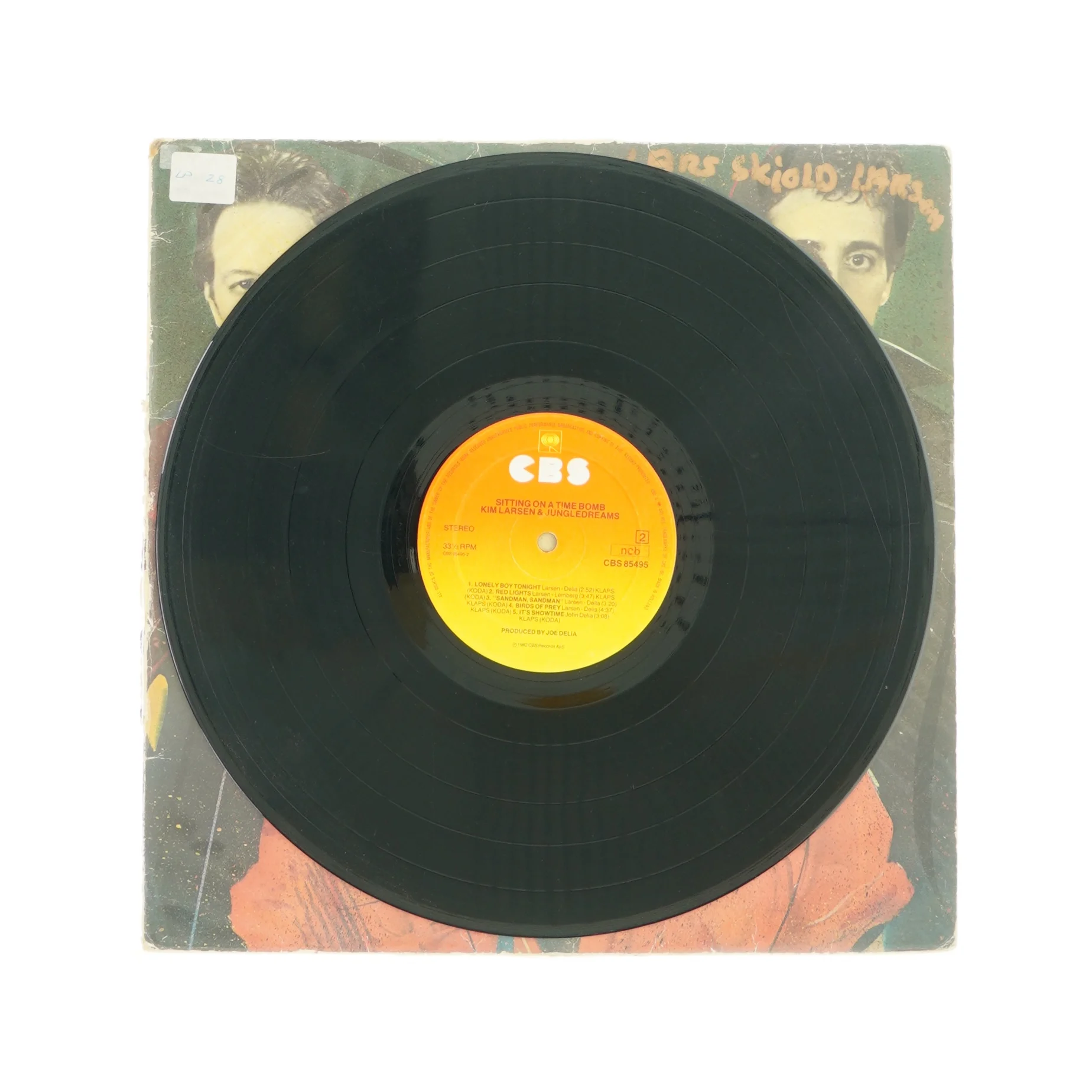 Kim Laren and jungledreams - Sitting on a time bomb (LP)