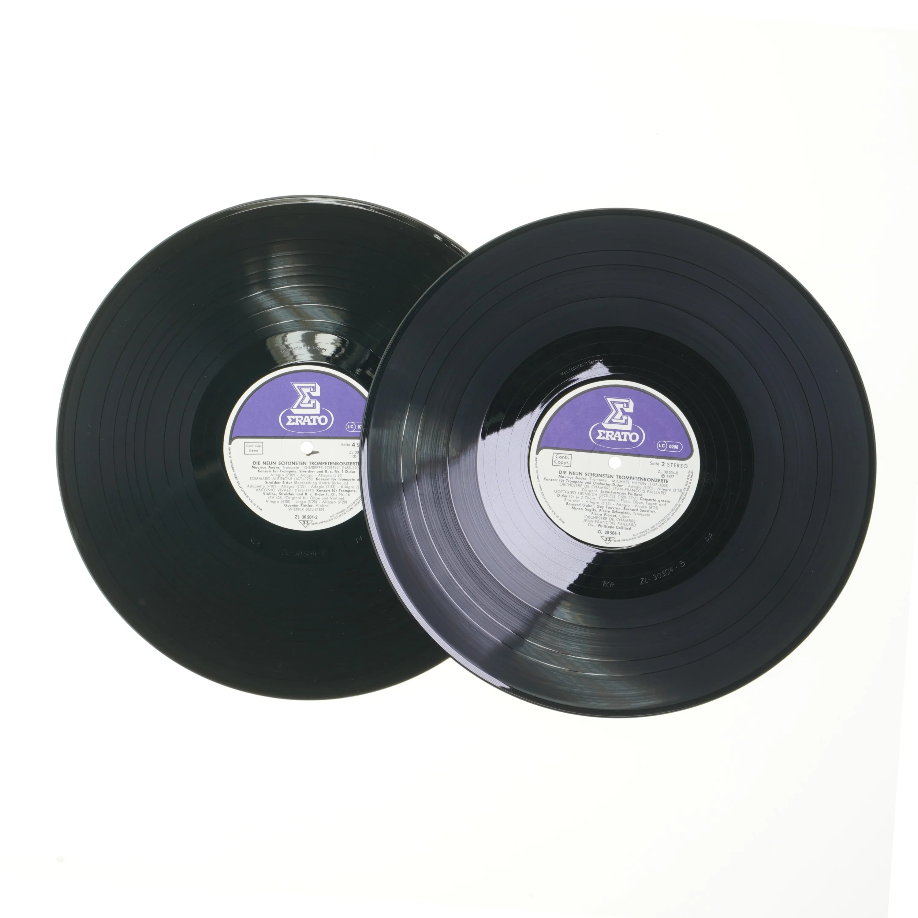 Die neun schönsten Trompetenkonzerte - Maurice André LP fra RCA