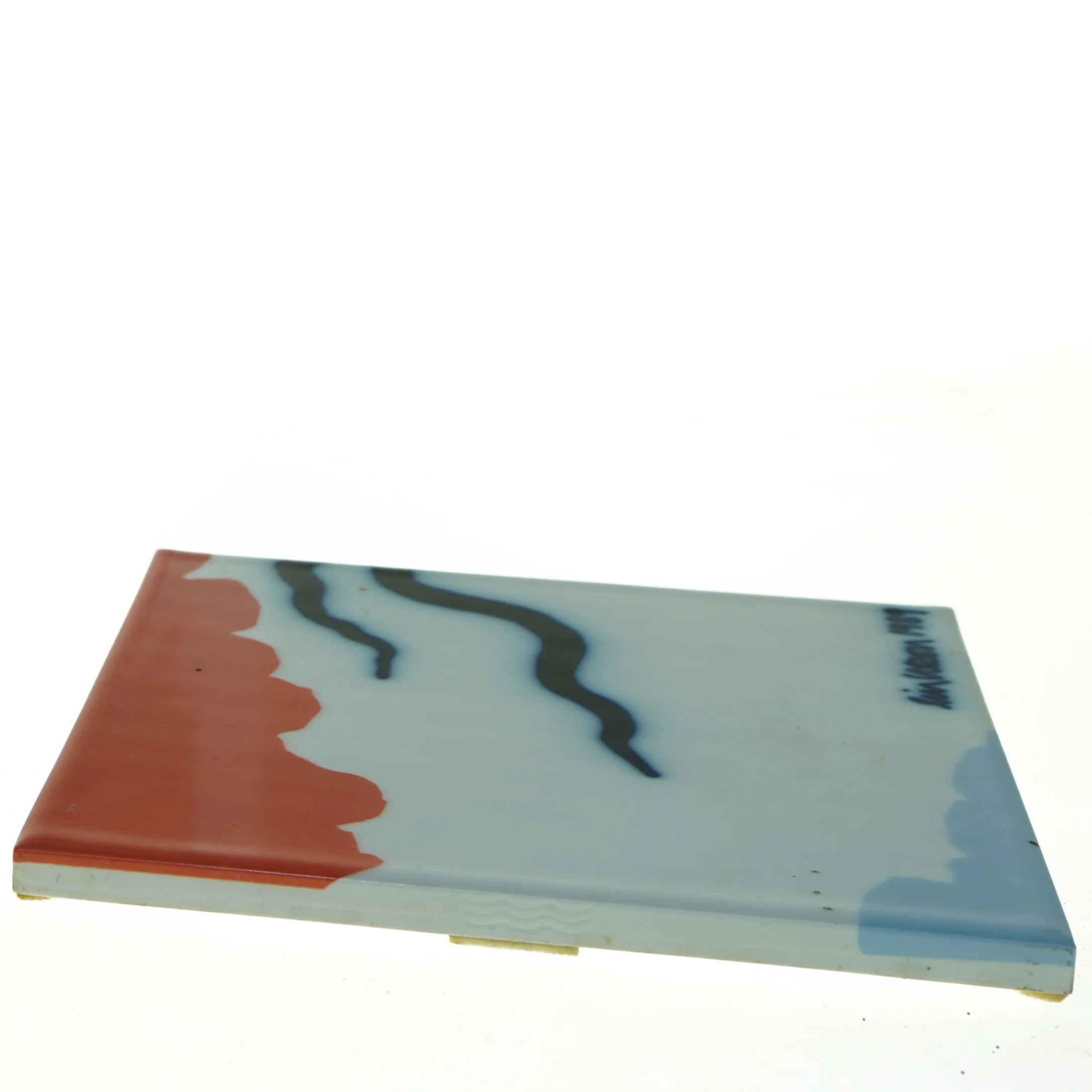 Dekorativ fajance flise (str. 20 gang i 20 cm)