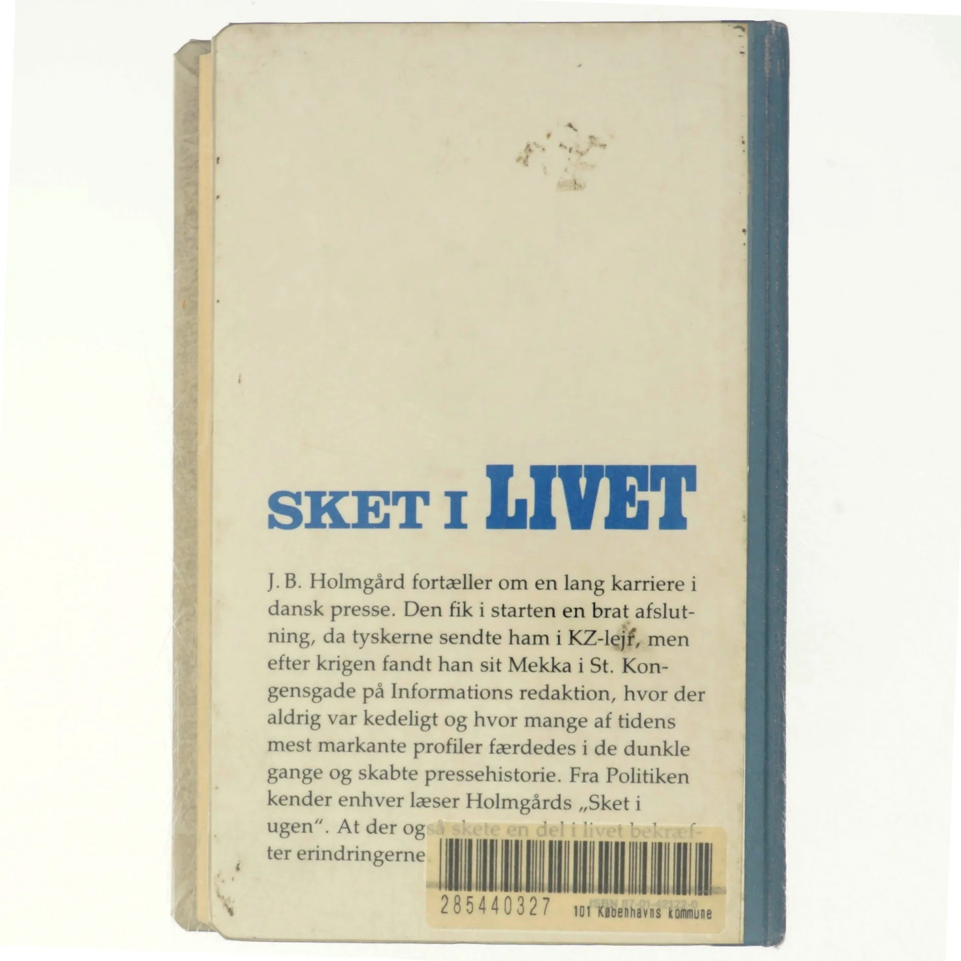 Sket i Livet af J.B.Holmgård