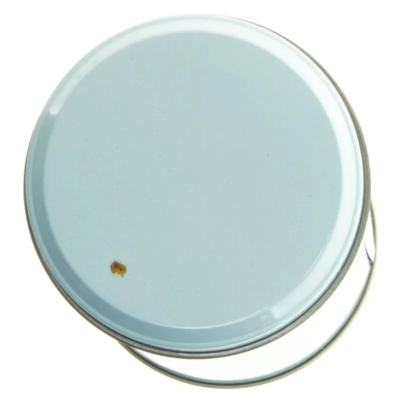 Metaldåse med låg fra Interflora (str. 17 x 9 cm)