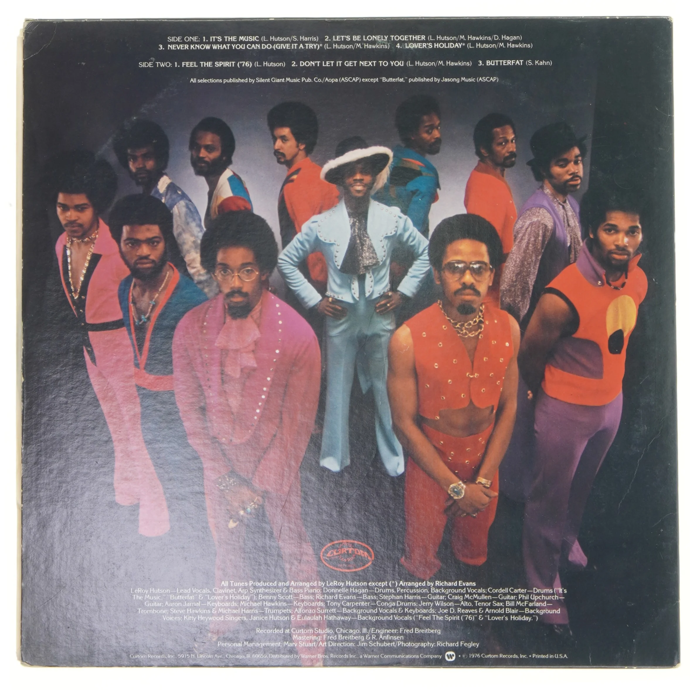 Leroy Hutson - Feel the Spirit LP