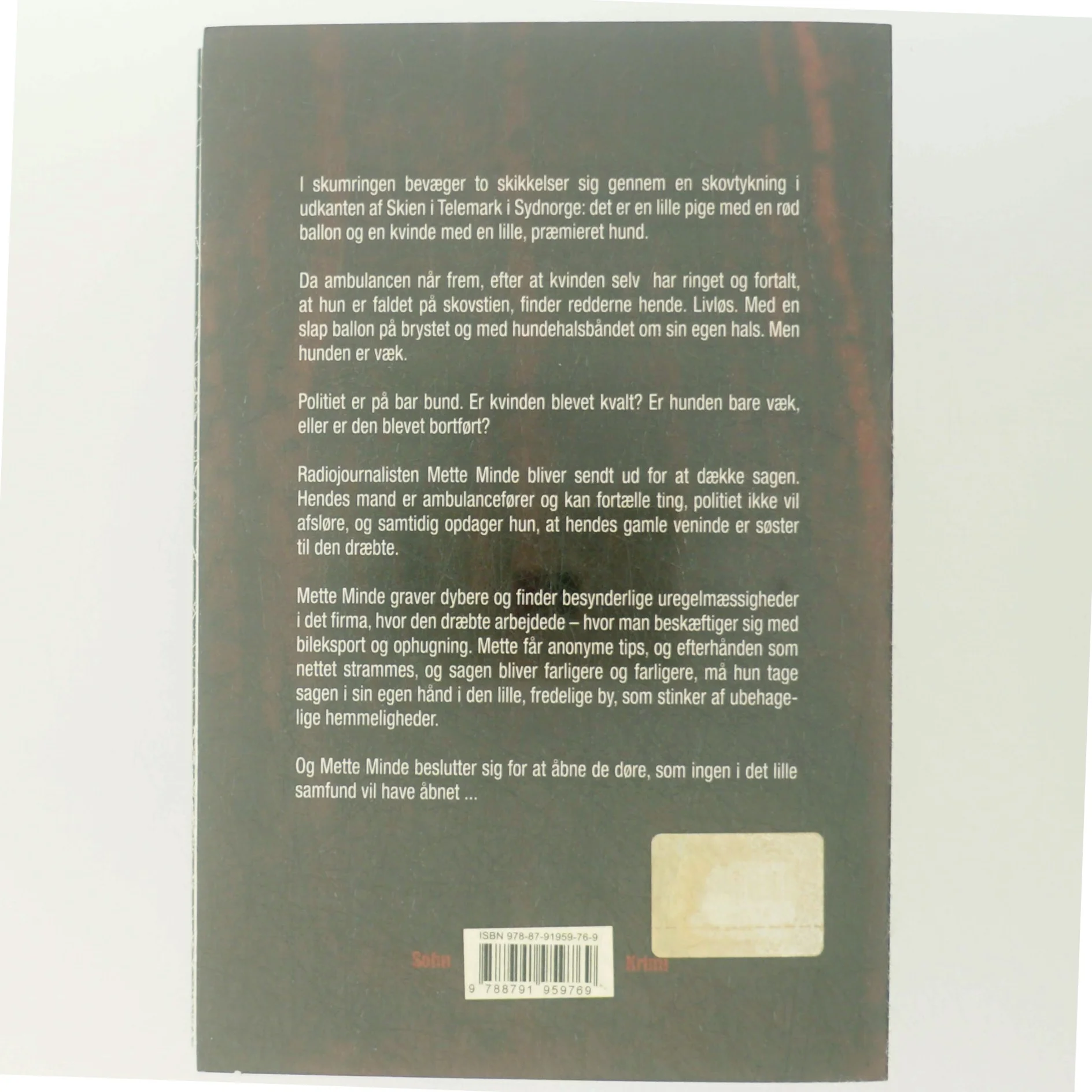 'Pigen med ballonen' af Merete Junker (bog)