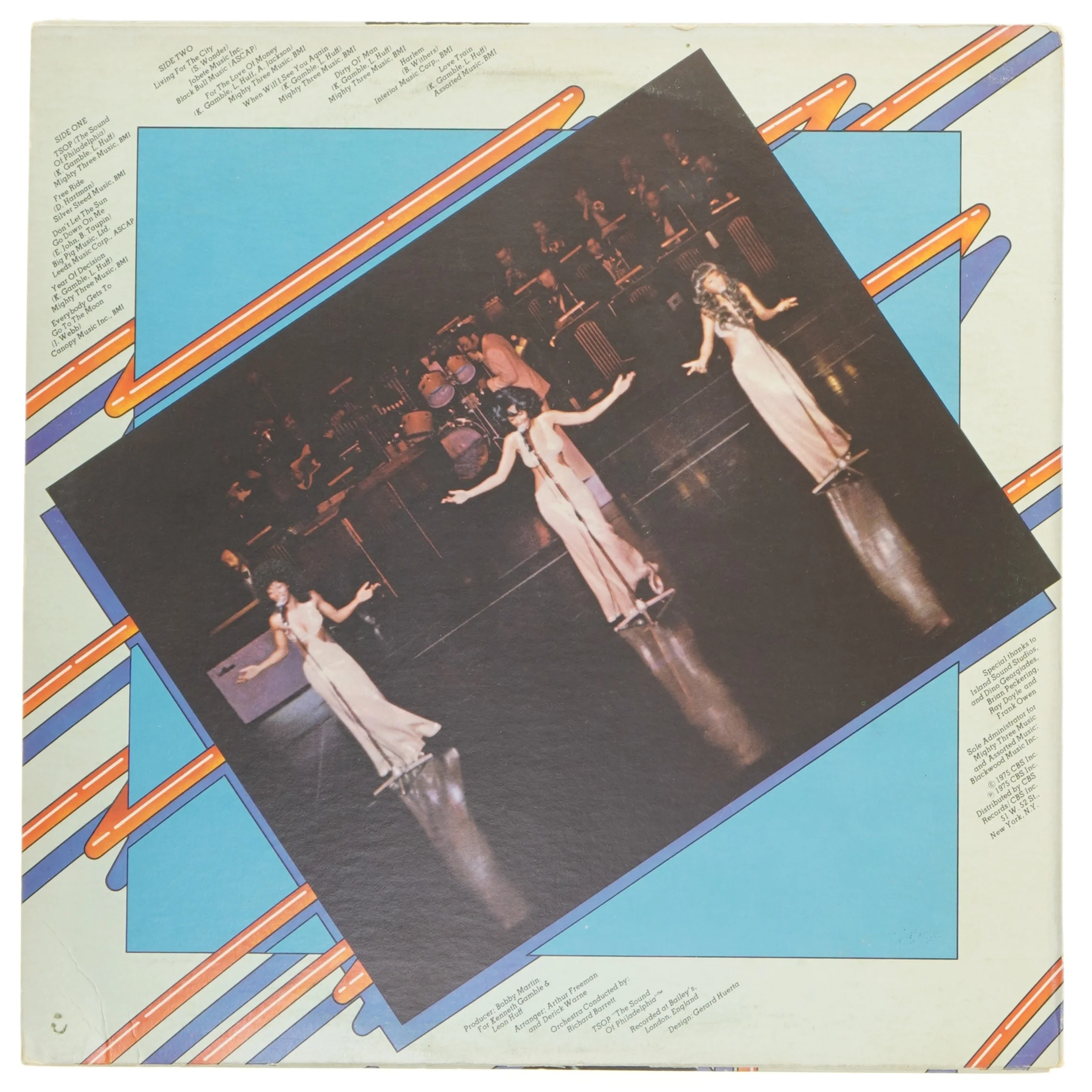 LP-album 'The Three Degrees Live'