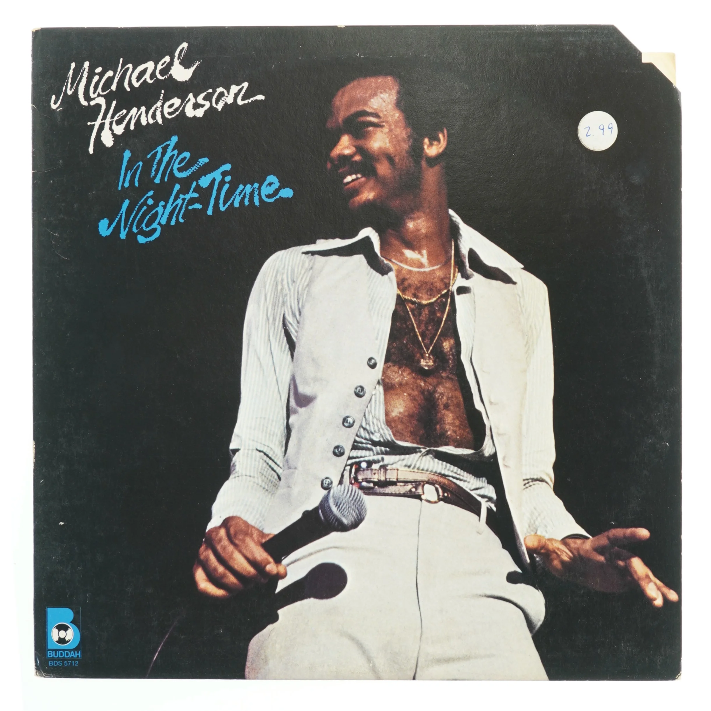 Michael Henderson LP 'In The Night-Time' fra Buddah Records
