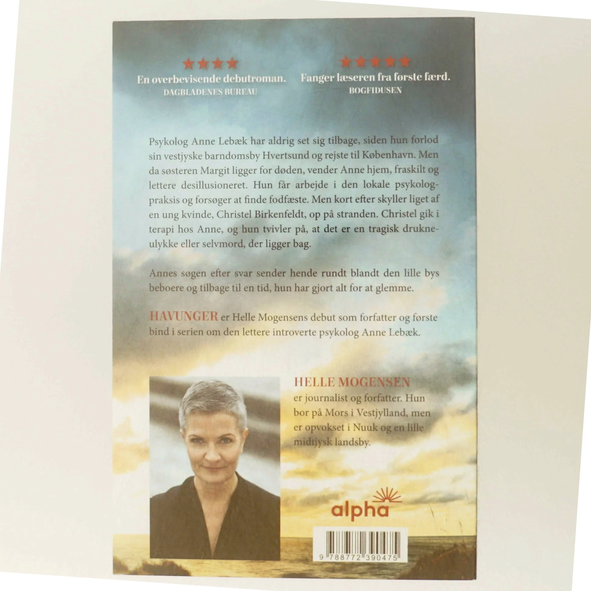 'Havunger: kriminalroman' af Helle Mogensen (f. 1969) (bog)