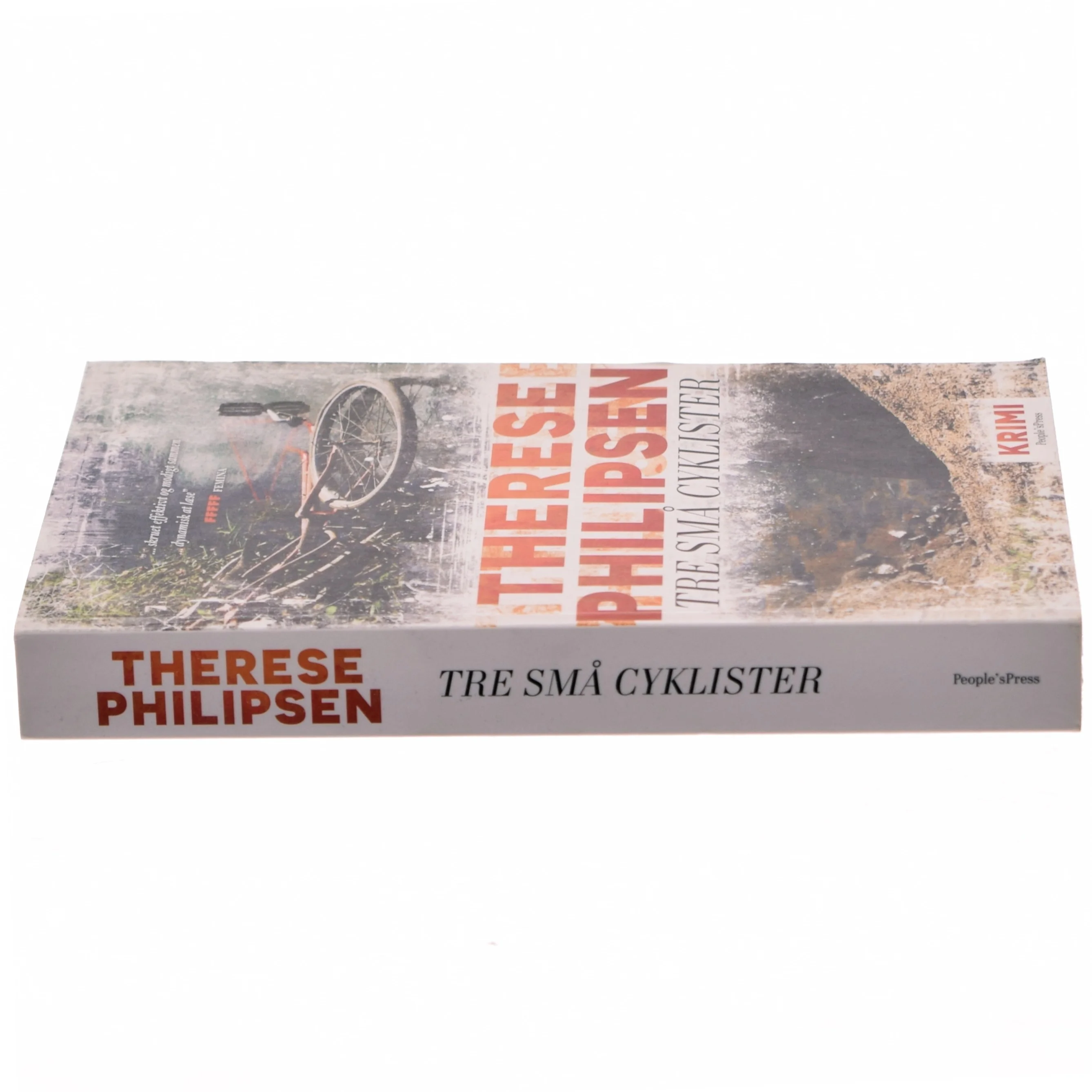 'Tre små cyklister: krimi' af Therese Philipsen (bog)