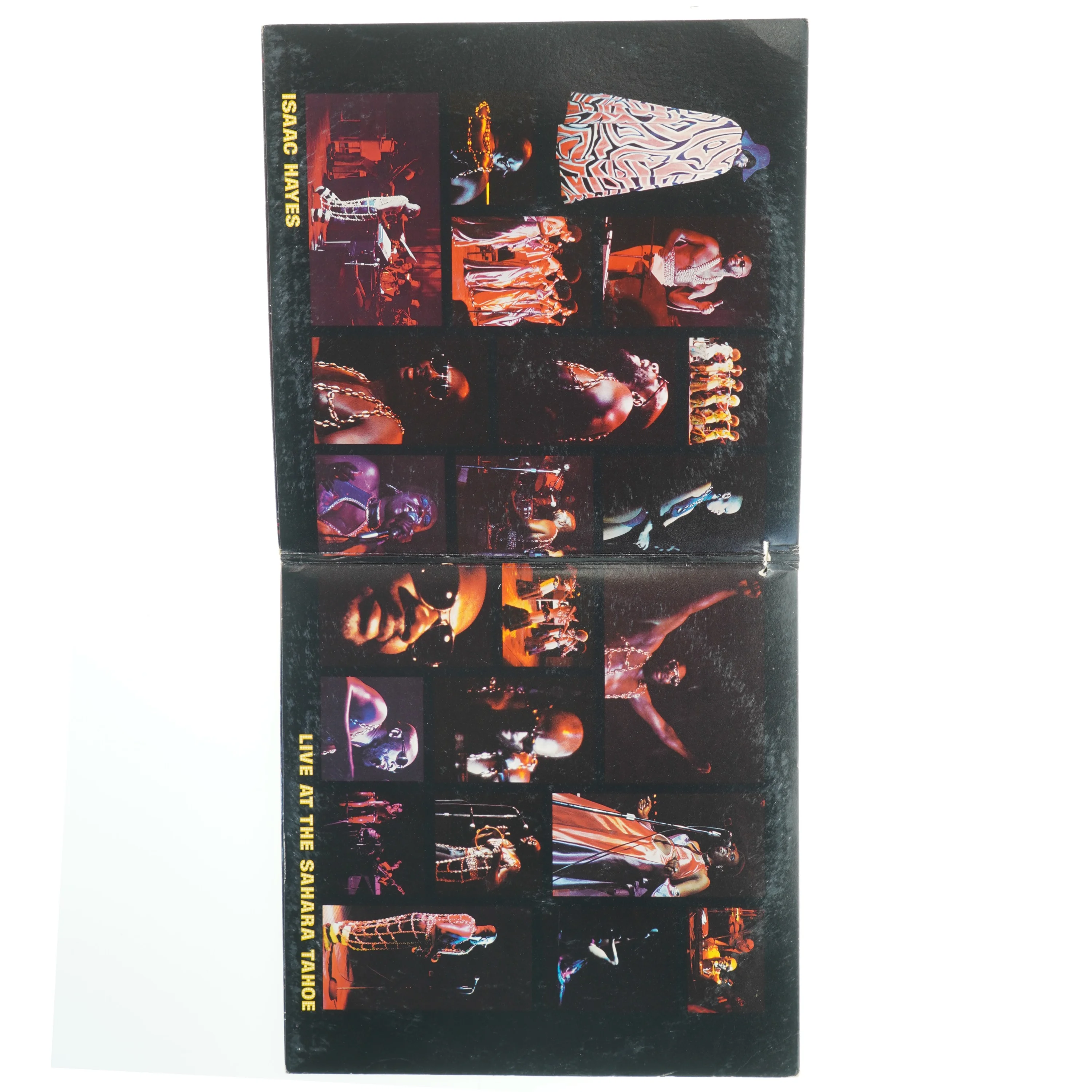 Isaac Hayes Live at the Sahara Tahoe LP fra Enterprise
