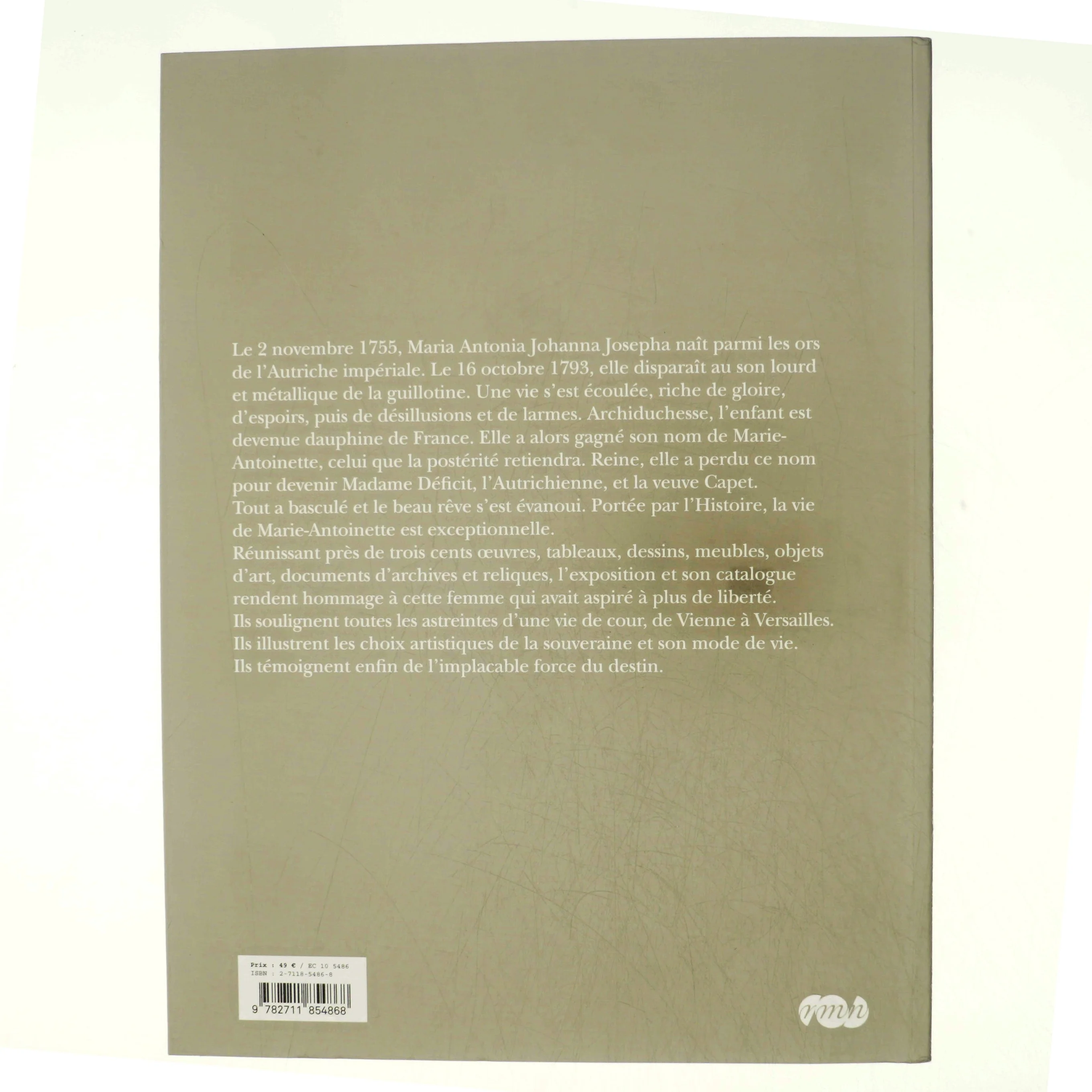 Marie-Antoinette af Xavier Salmon, Galeries nationales du Grand Palais (France) (Bog)