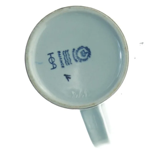 Retro keramik krus fra 1971 (str. 7 x 6 cm)