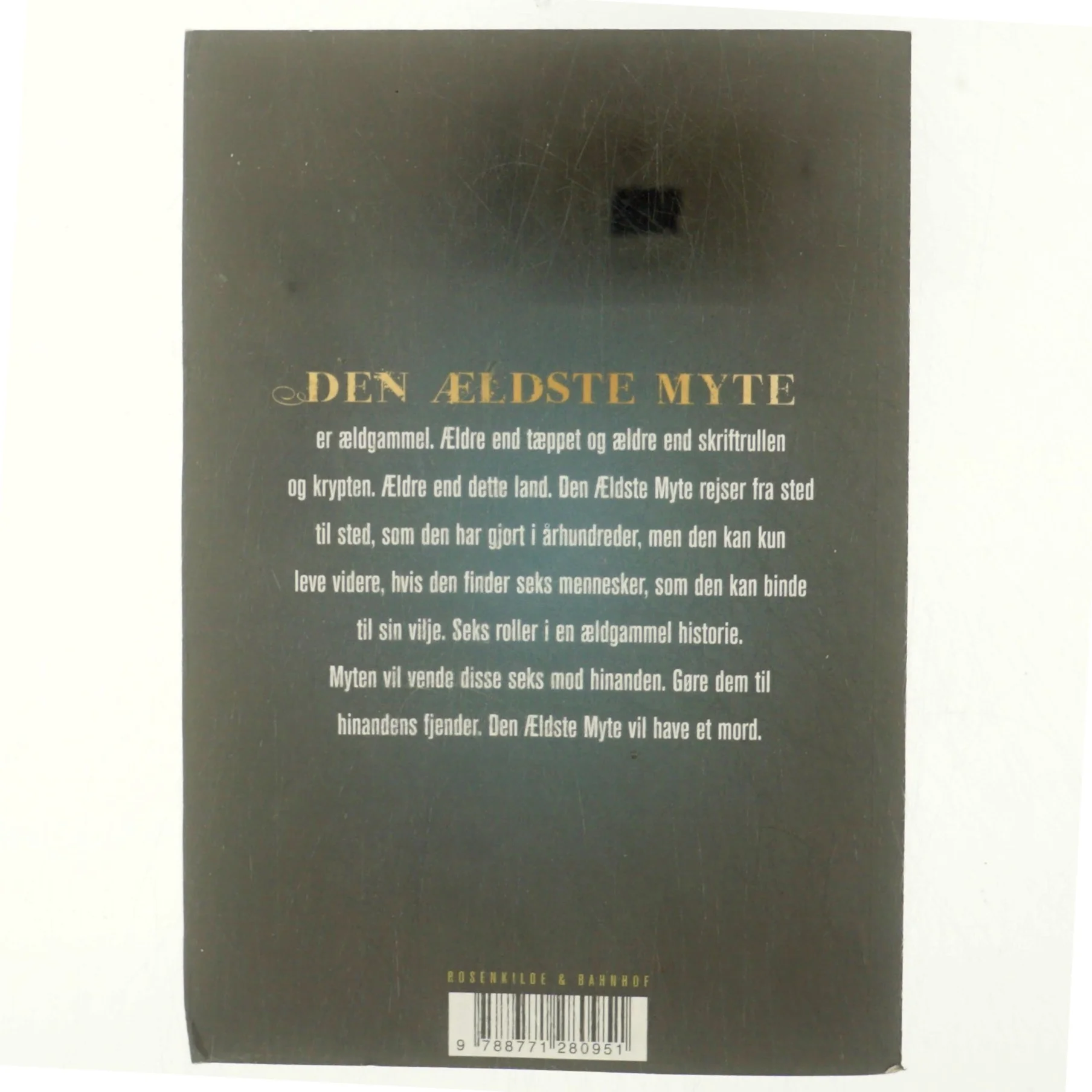 Mytens forbandelse af Boris Hansen (Bog)