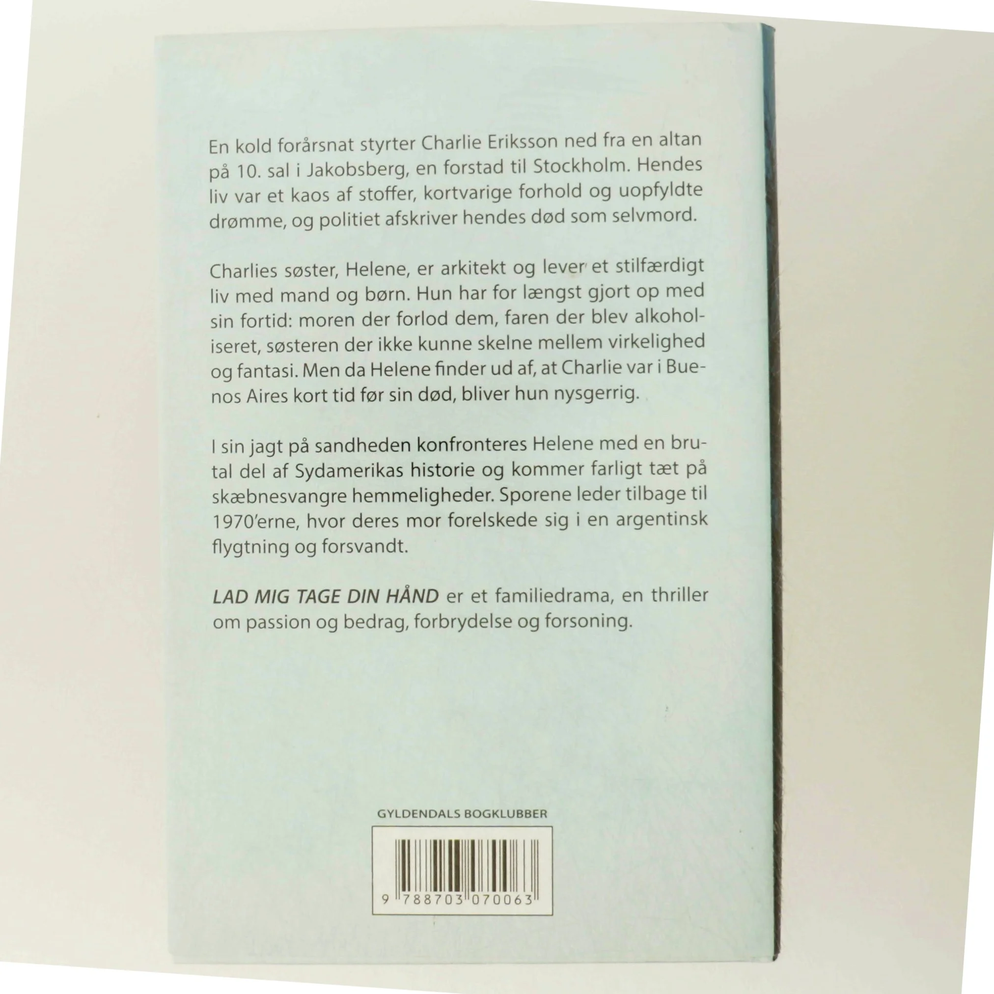 Lad mig tage din hånd af Tove Alsterdal (Bog)