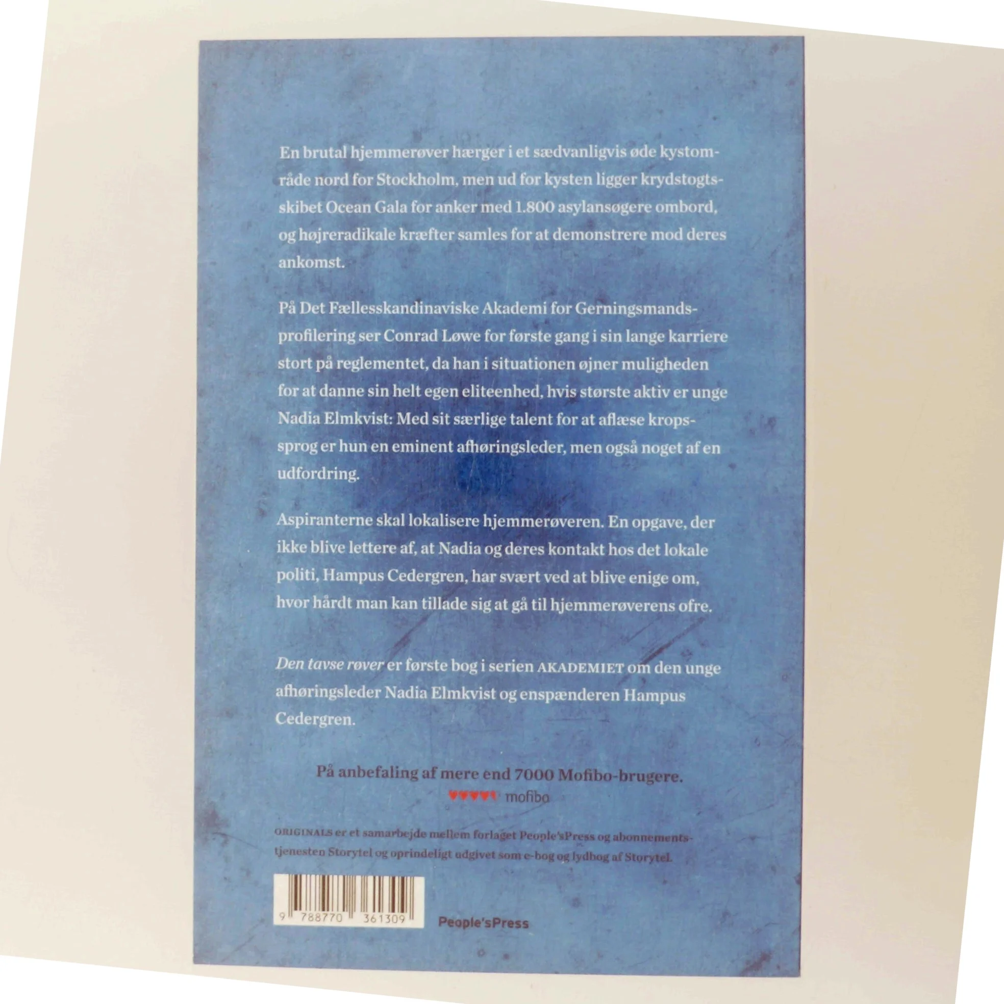 Den tavse røver : krimi af Eva Maria Fredensborg (Bog)