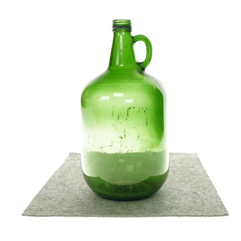 Udtag 4 liter grønt glas  (str. HØ: 33x17)