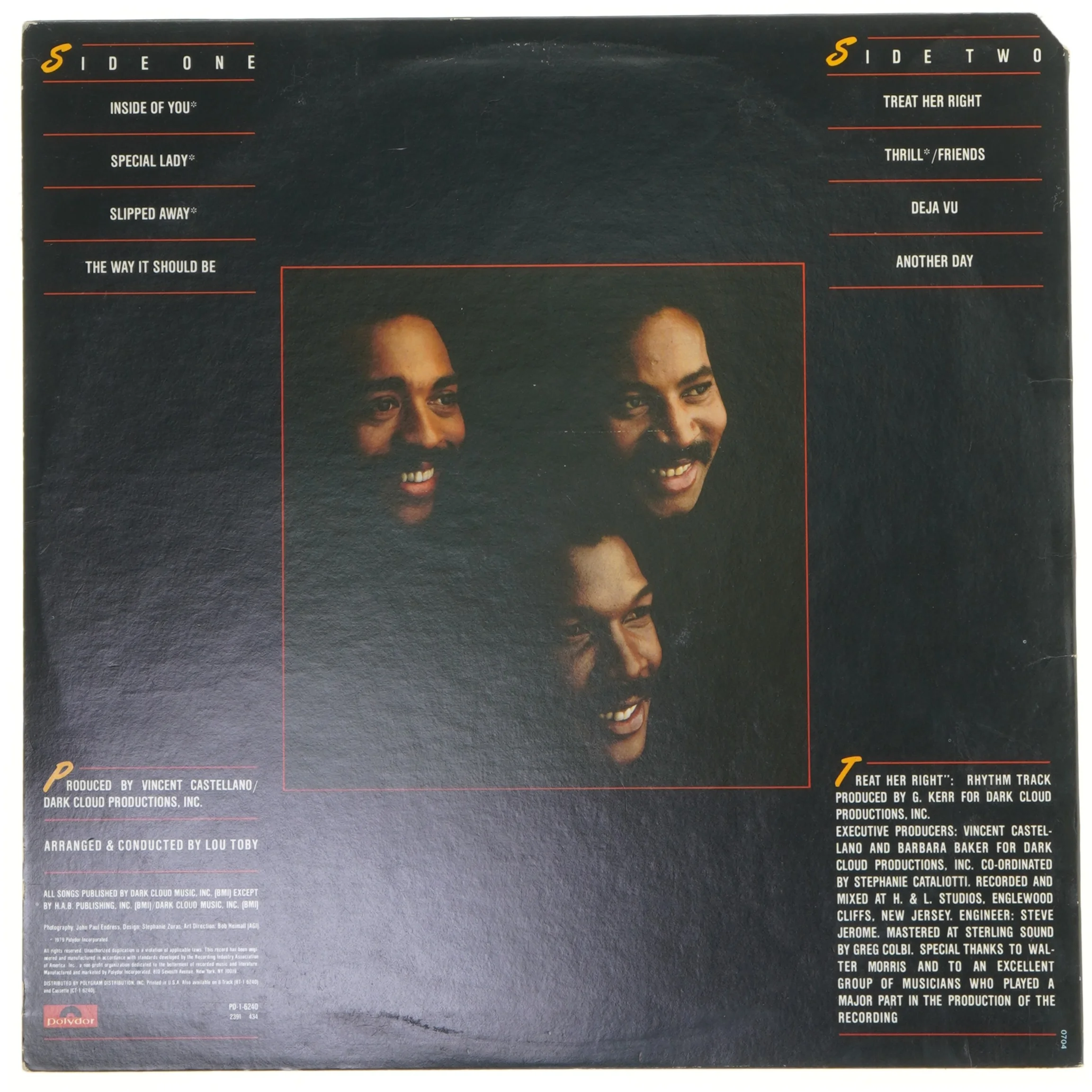 Ray, Goodman & Brown vinylplade fra Polydor