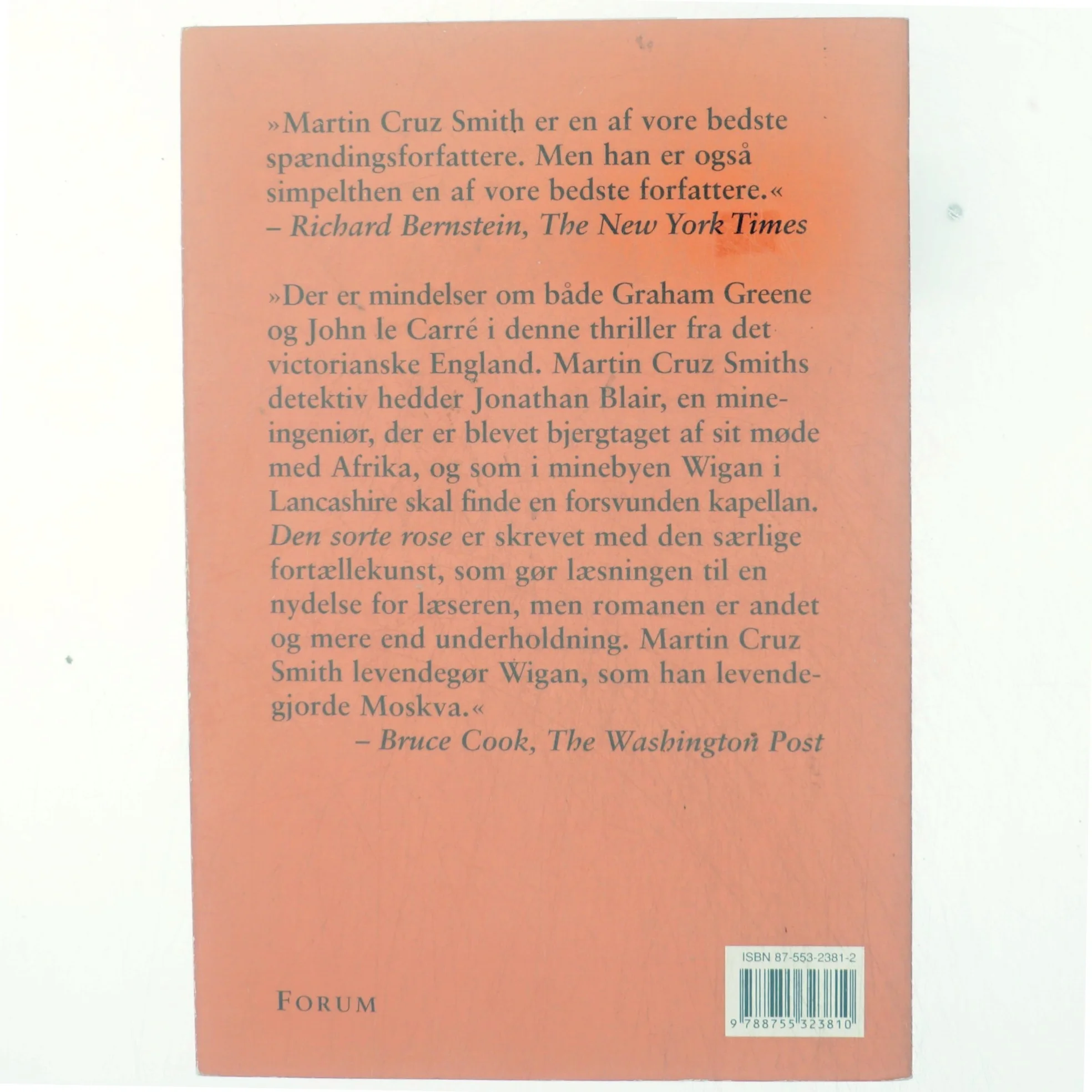 Den sorte rose : roman af Martin Smith (Bog)