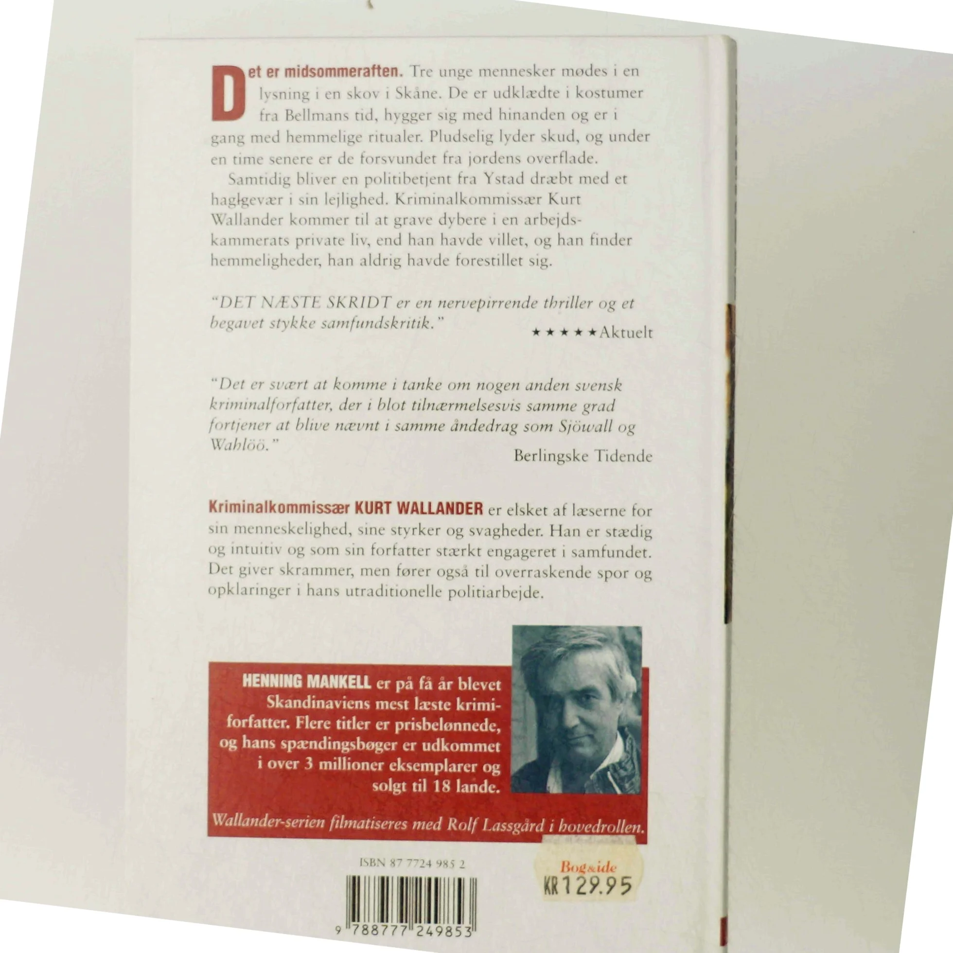 Det næste skridt af Henning Mankell (Bog)