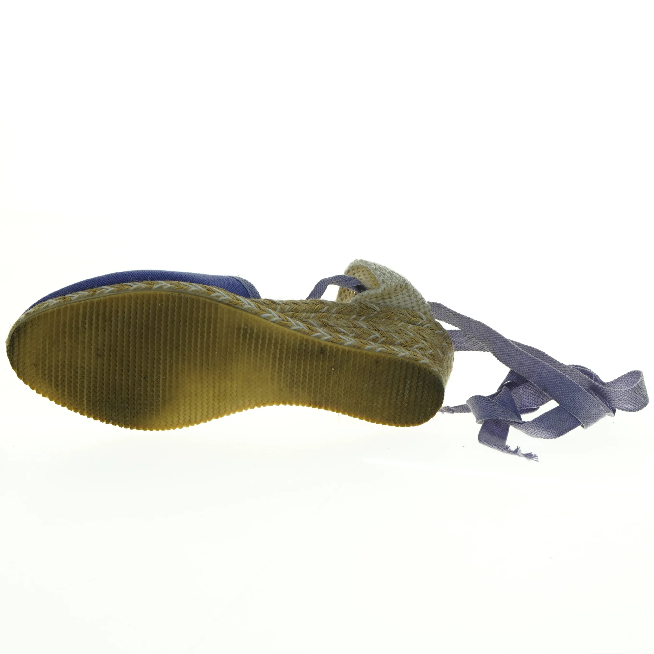 Espadrillos til damer med snører (str. 37)