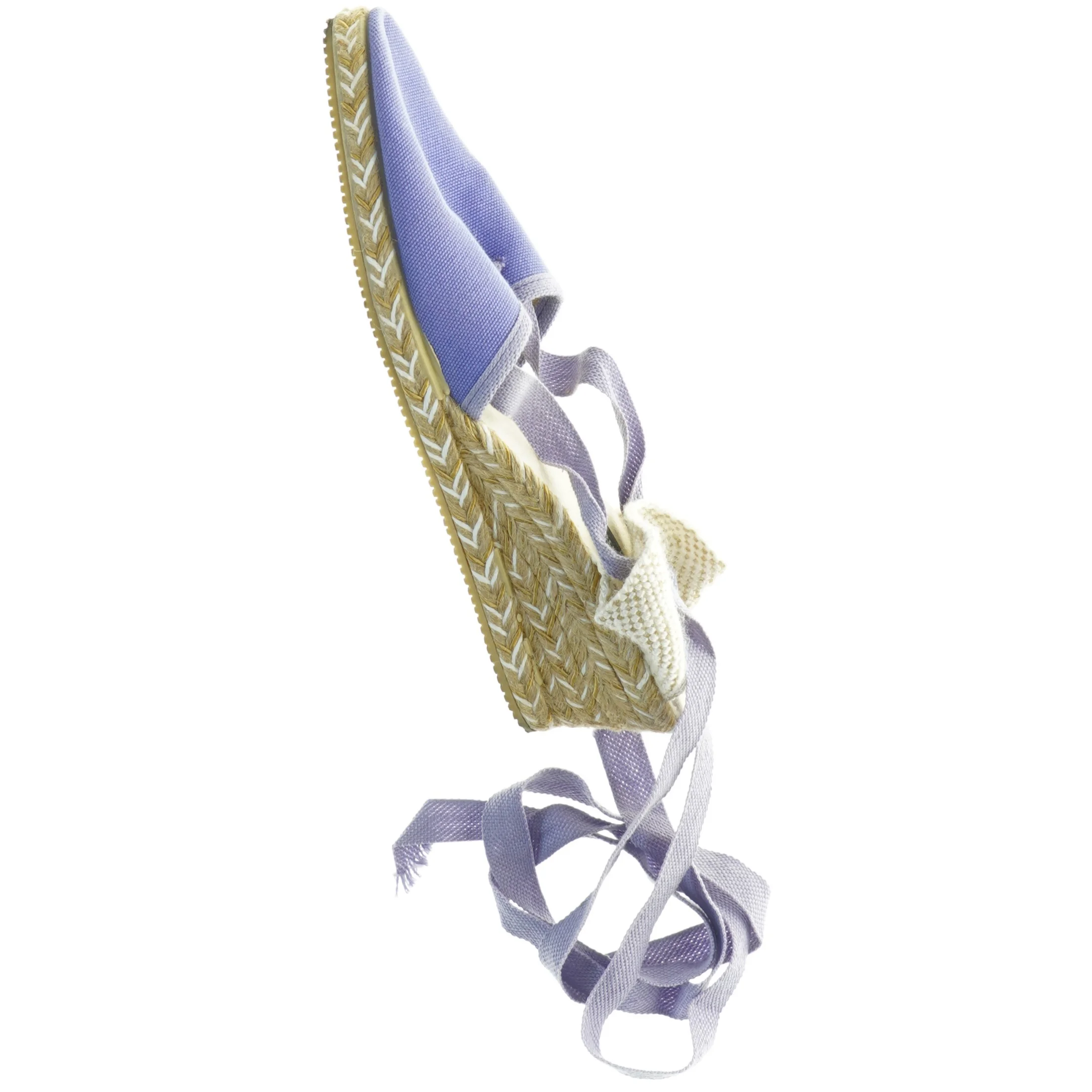 Espadrillos til damer med snører (str. 37)