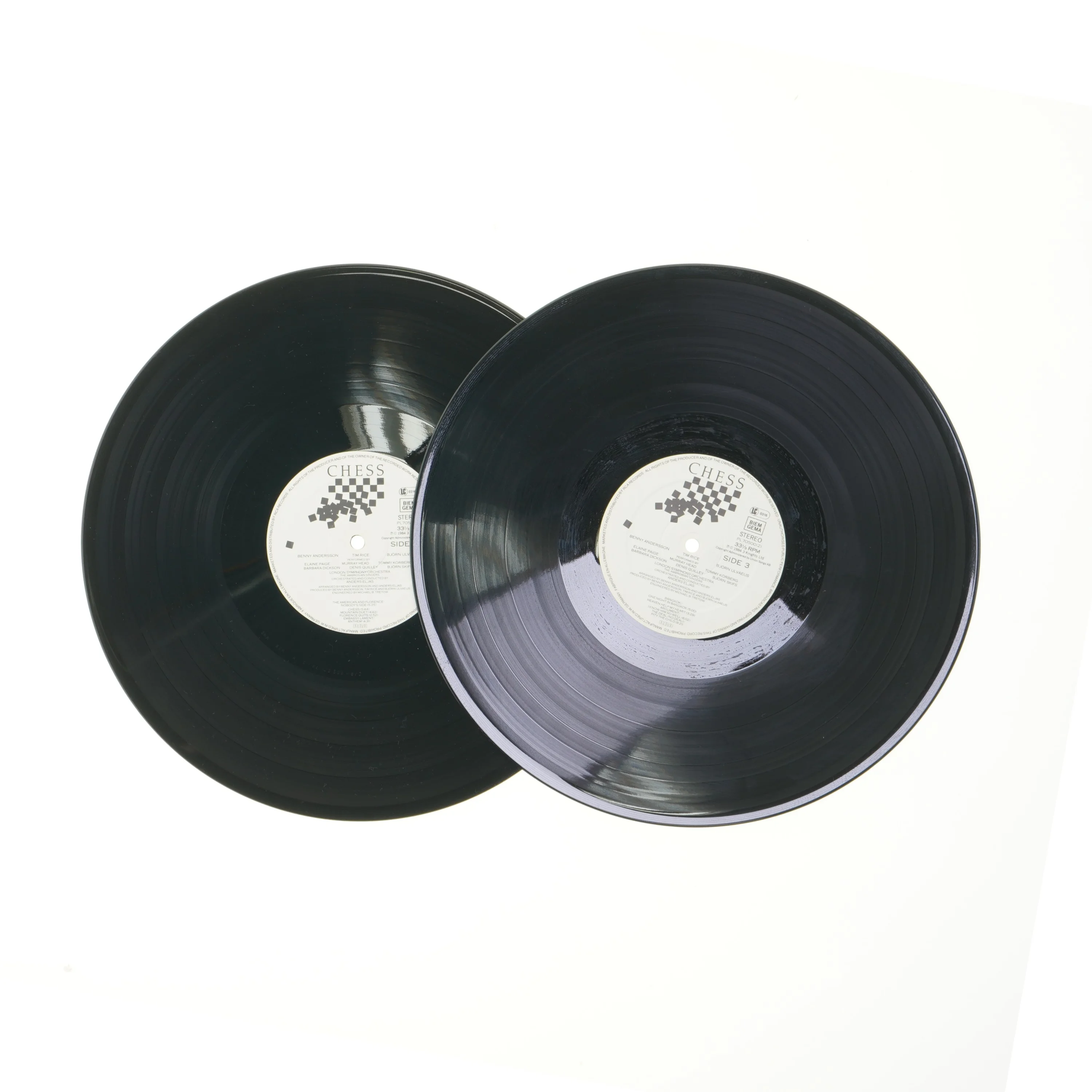 Chess dobbelt LP