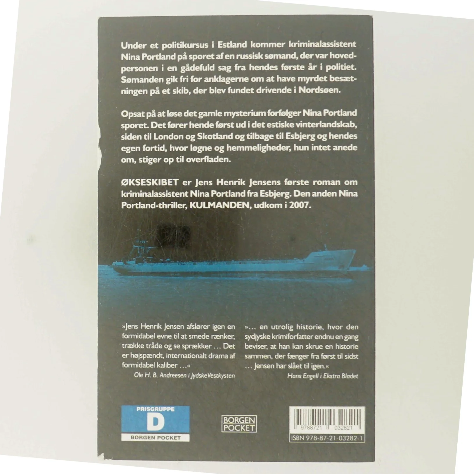 Økseskibet af Jens Henrik Jensen (f. 1963) (Bog)