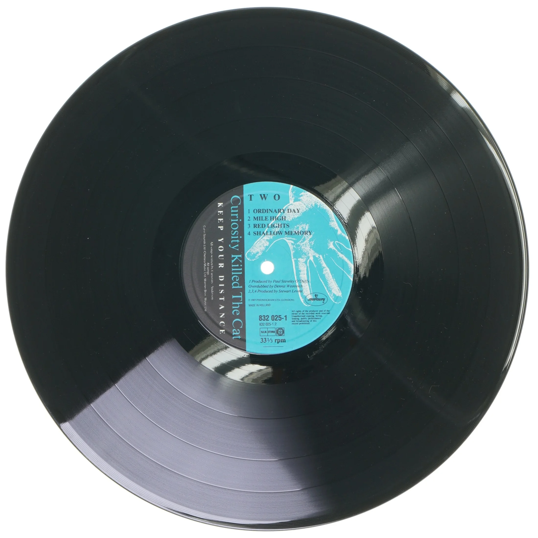 Vinyl plade: Curiosity Killed the Cat - Keep Your Distance