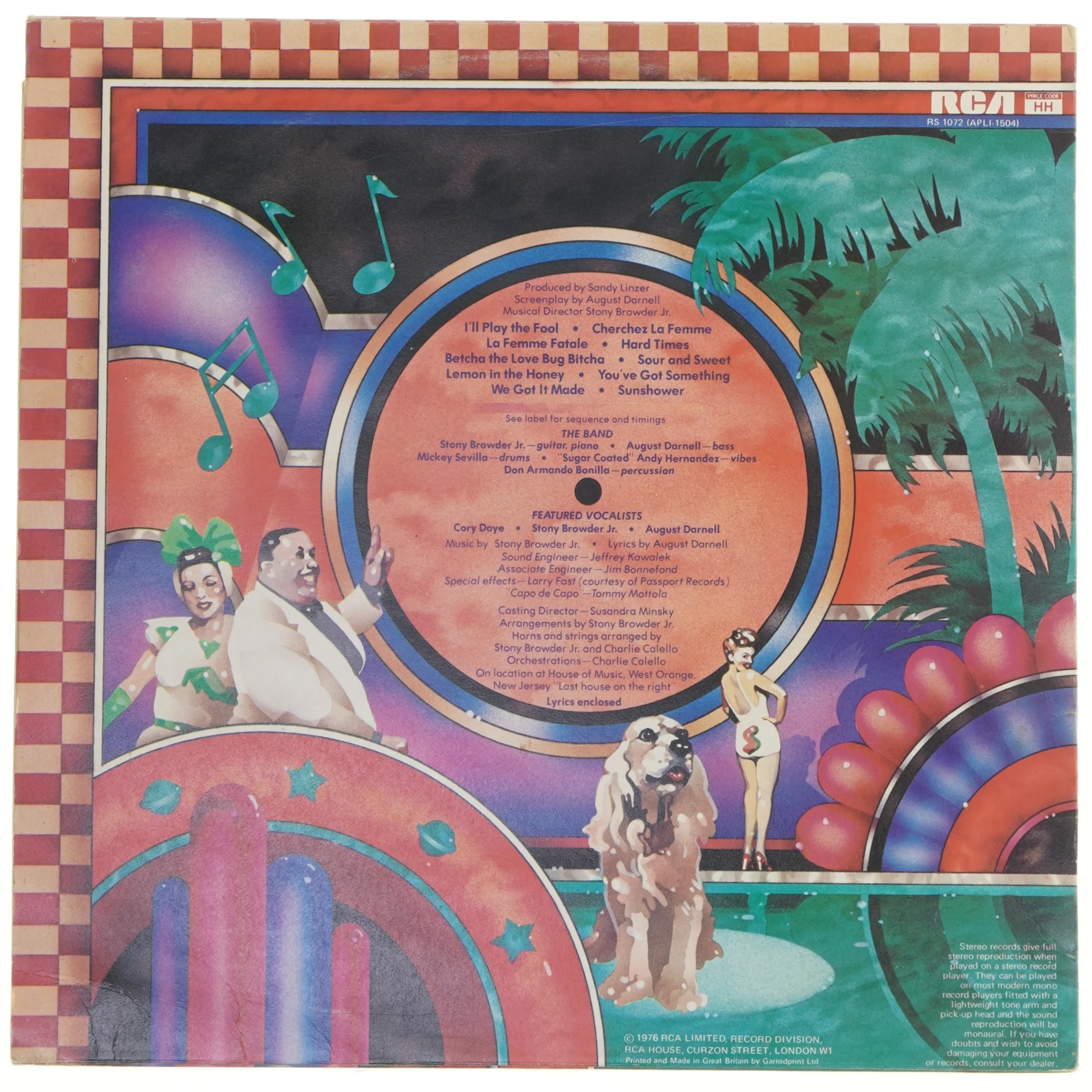 Dr. Buzzard's Original Savannah Band LP