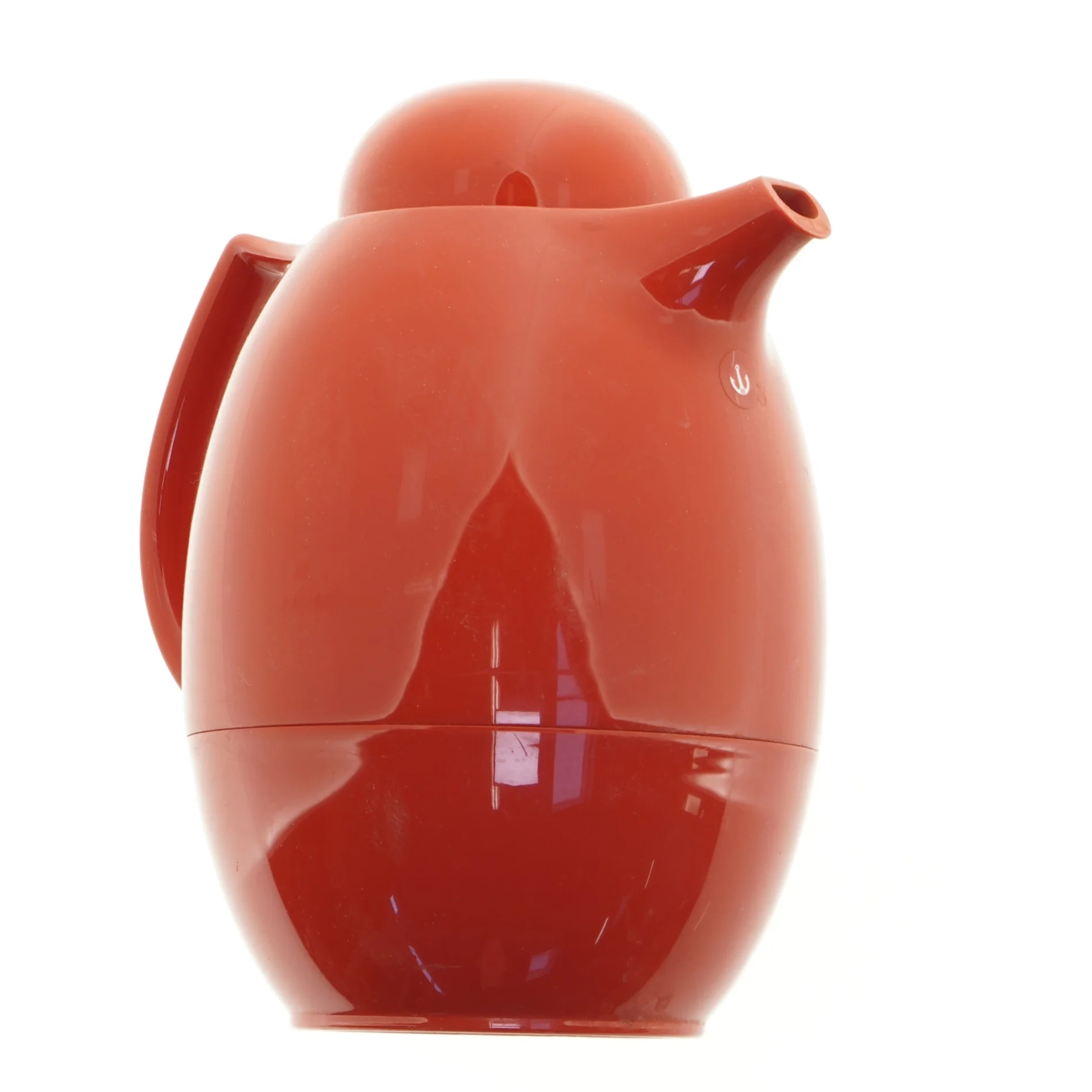 Rød tekande (str. 22 x 21 x 15 cm)