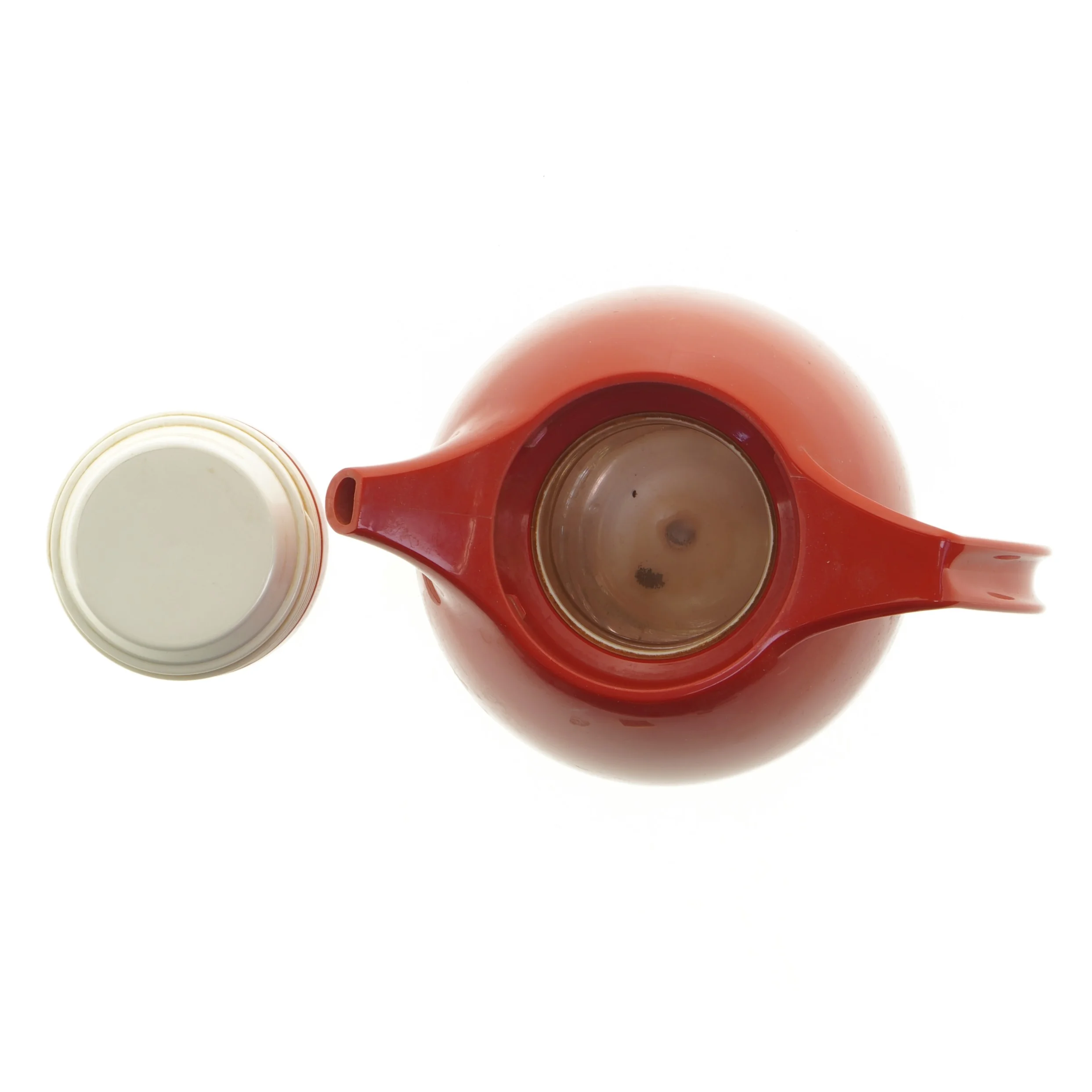 Rød tekande (str. 22 x 21 x 15 cm)