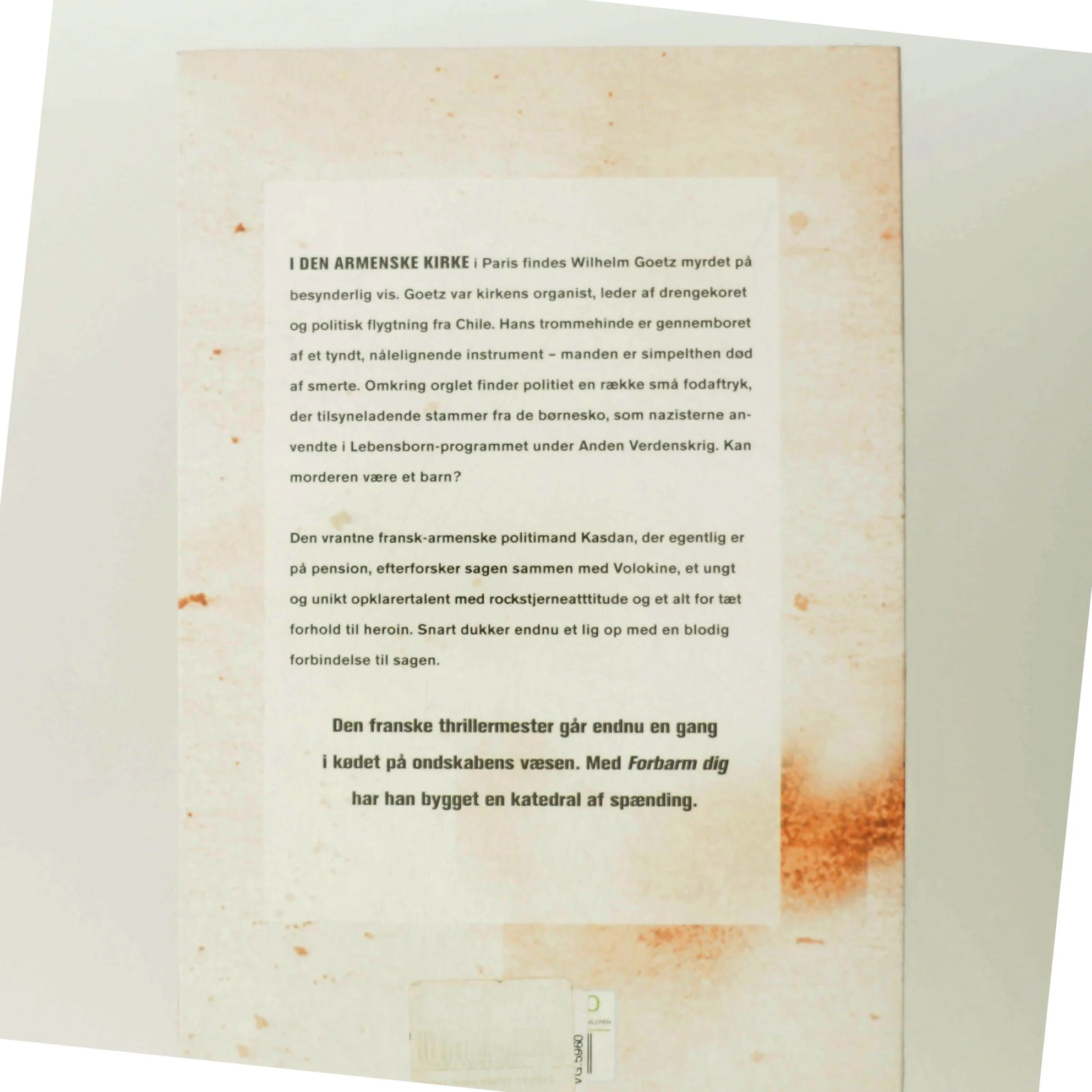 'Forbarm dig' af Jean-Christophe Grangé (bog) fra Rosinante