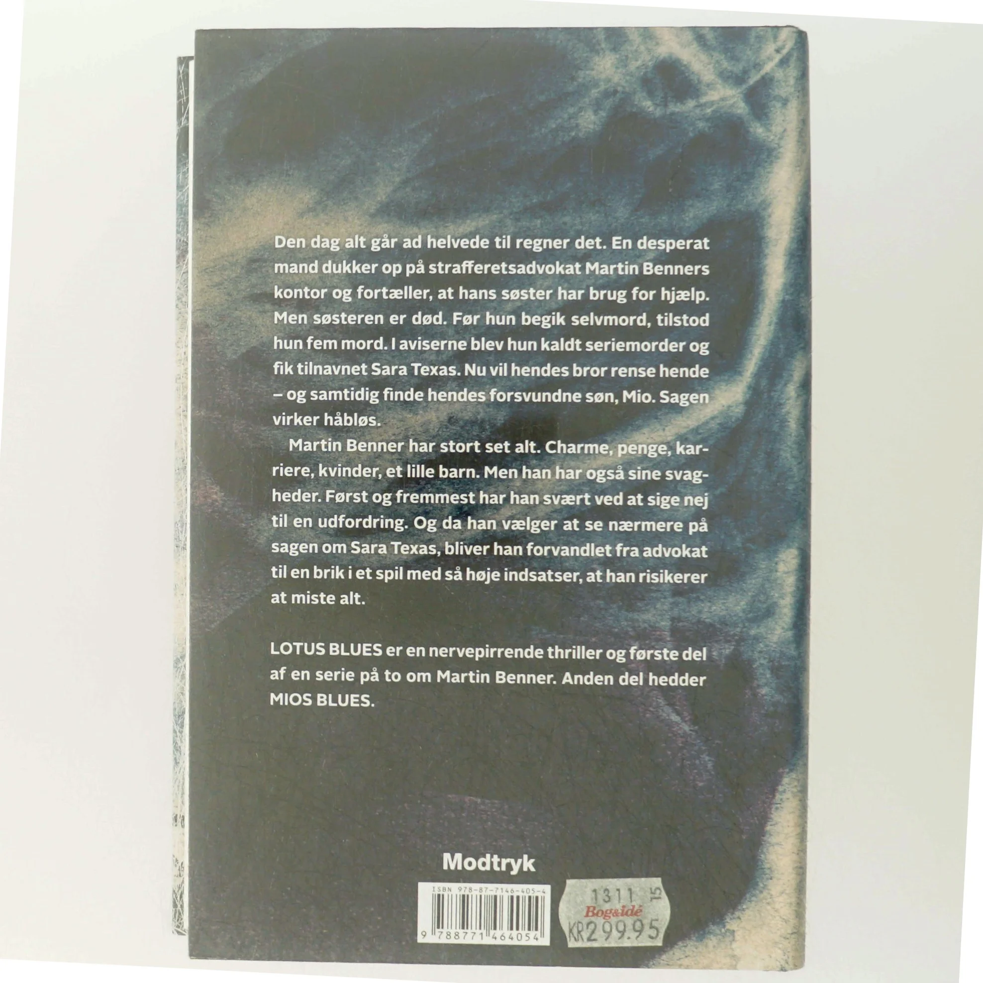 'Lotus blues' af Kristina Ohlsson (bog)