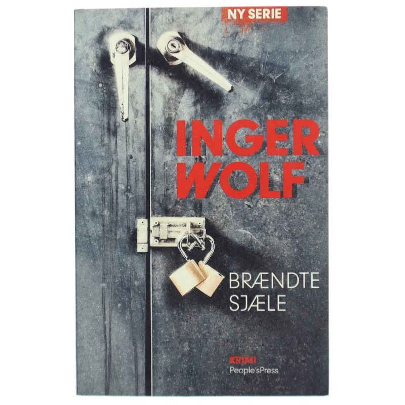 'Brændte sjæle: krimi' af Inger Wolf (bog)
