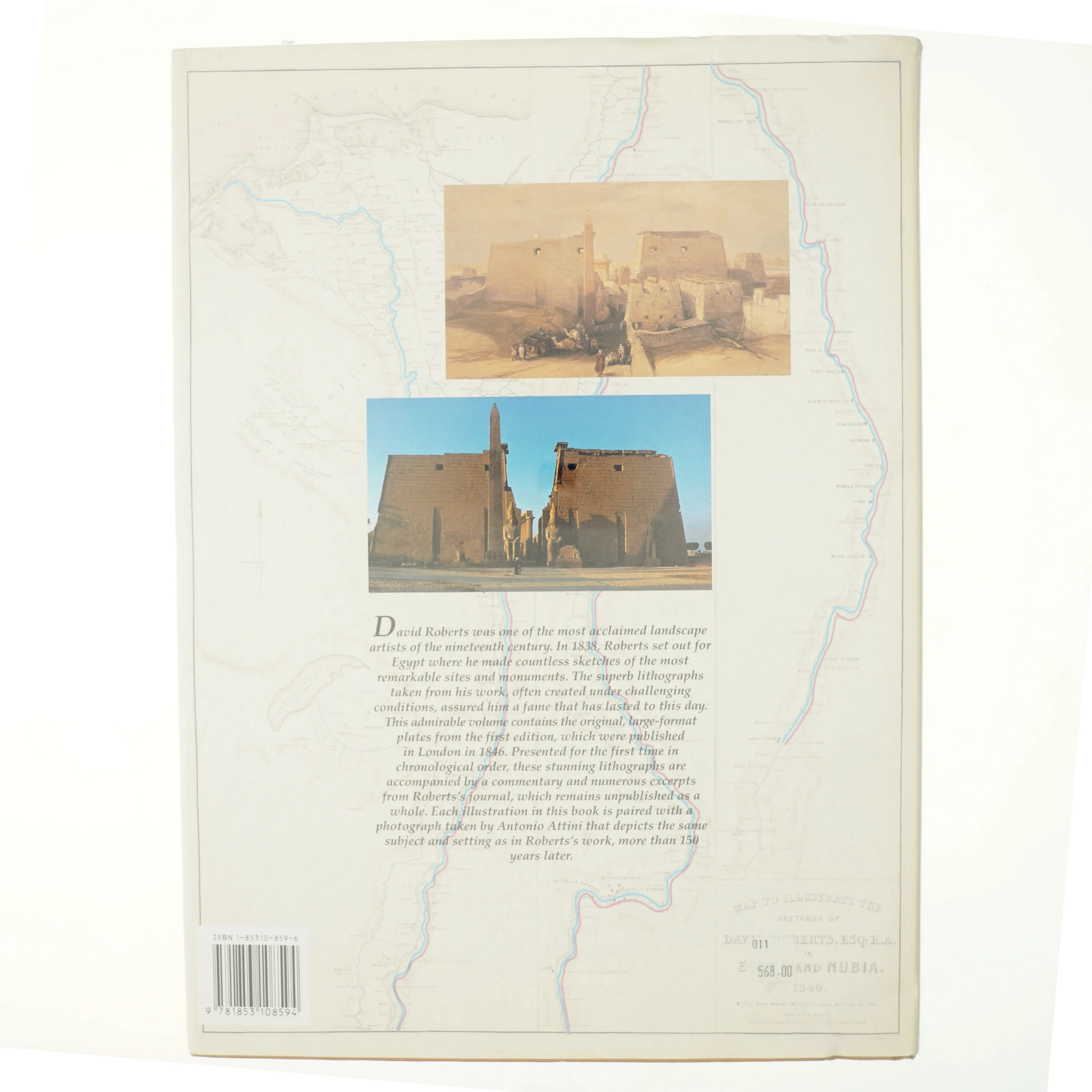 Egypt af David Roberts, Fabio Bourbon (Bog)